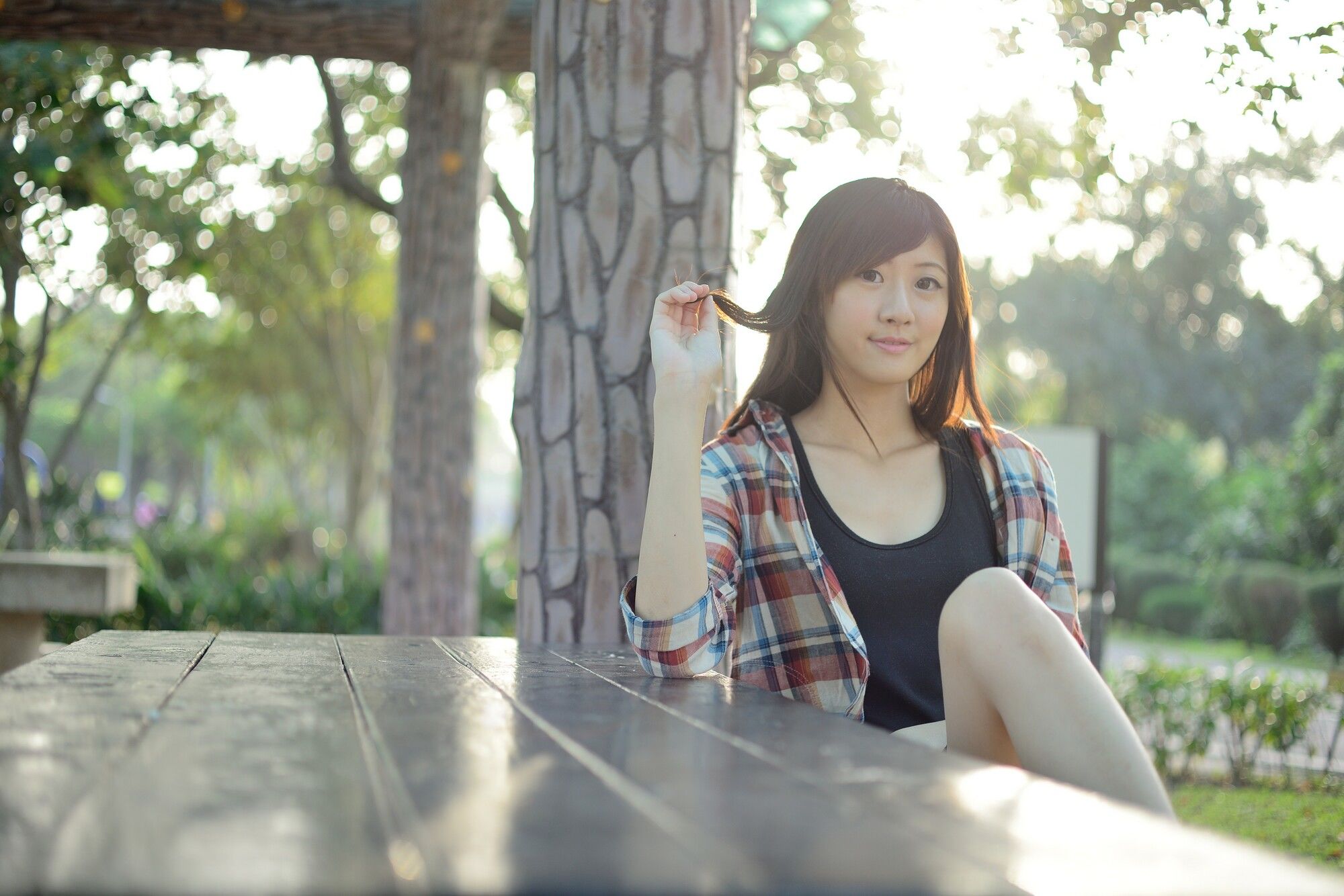 [台湾女神] 林茉晶《南港公園》