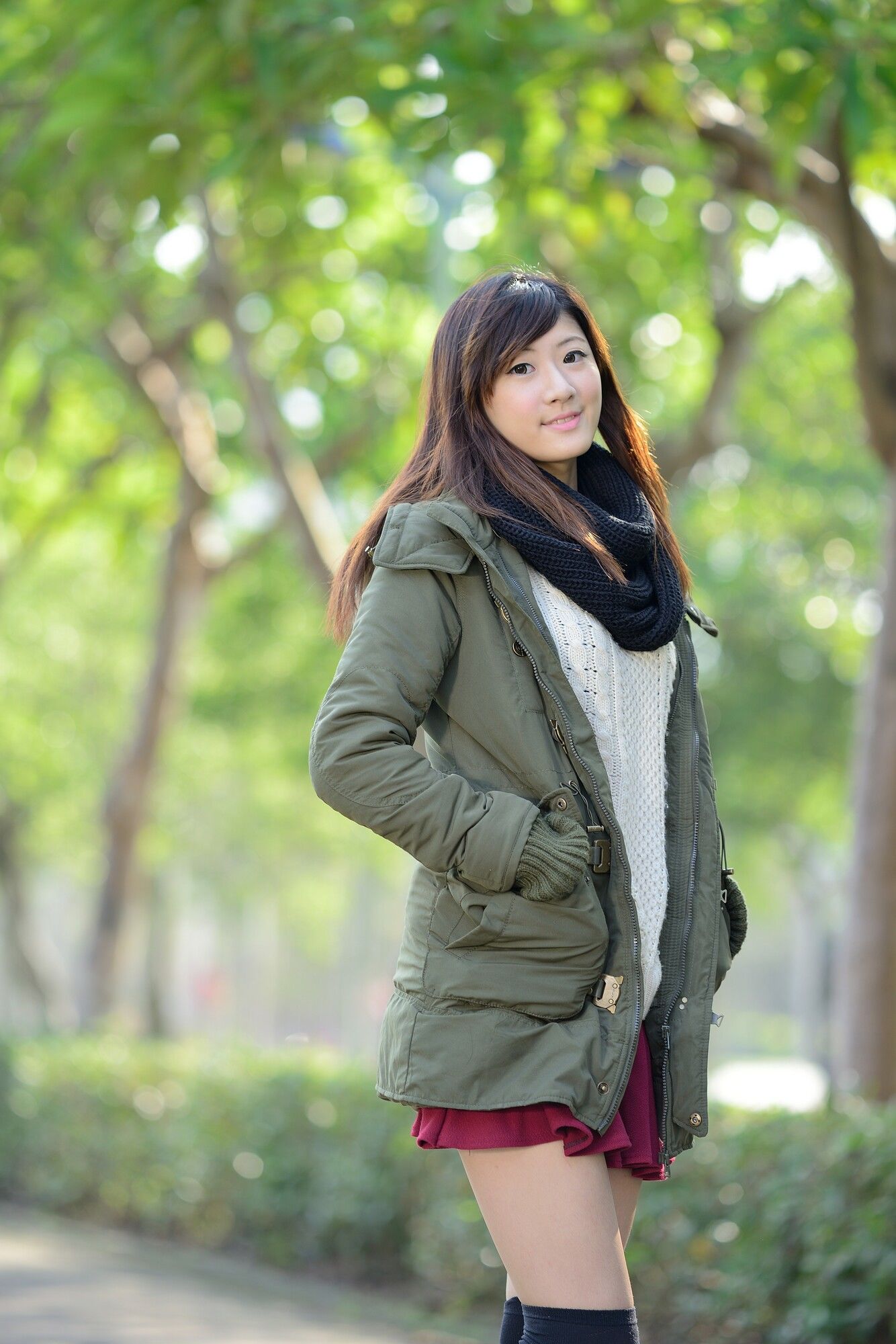 [台湾女神] 林茉晶《南港公園》