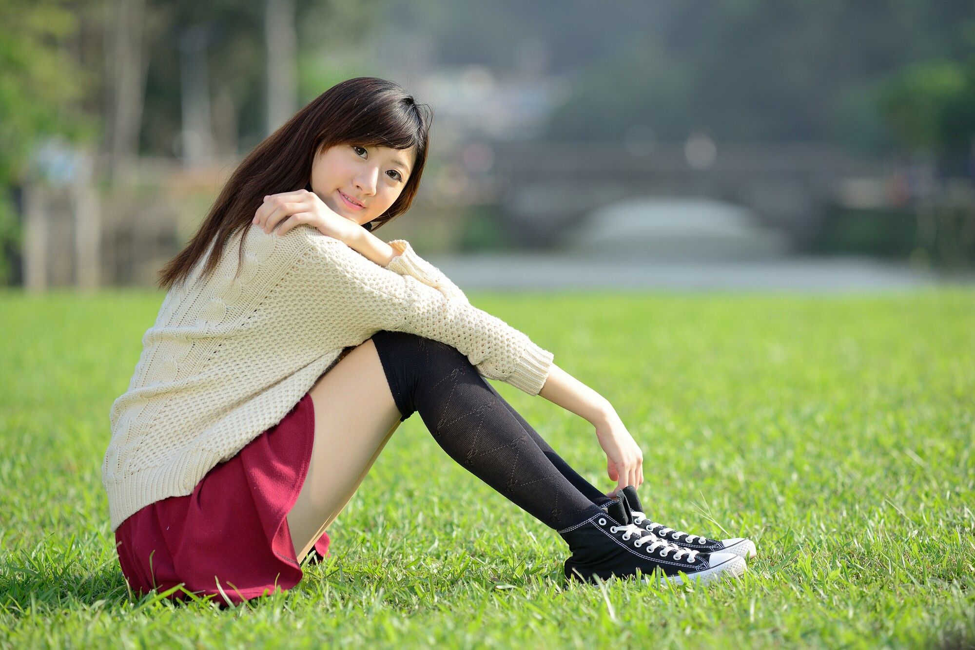 [台湾女神] 林茉晶《南港公園》