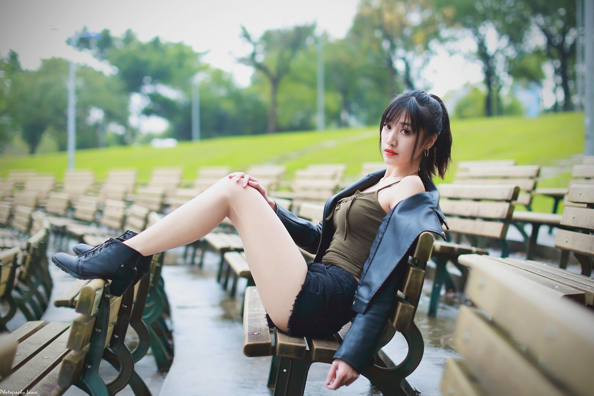 [台湾正妹] 璟樂/段璟乐《大安森林公園》