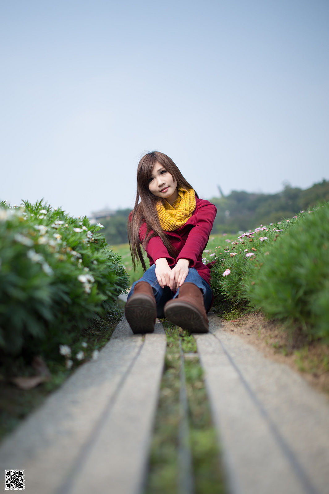 [台湾正妹] 张雅筑《台湾花博园区》