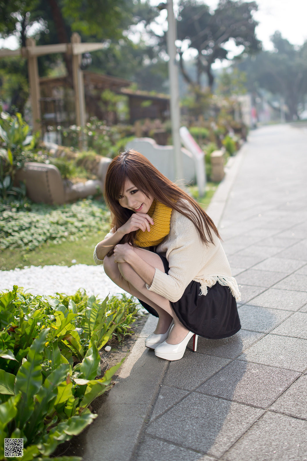 [台湾正妹] 张雅筑《台湾花博园区》