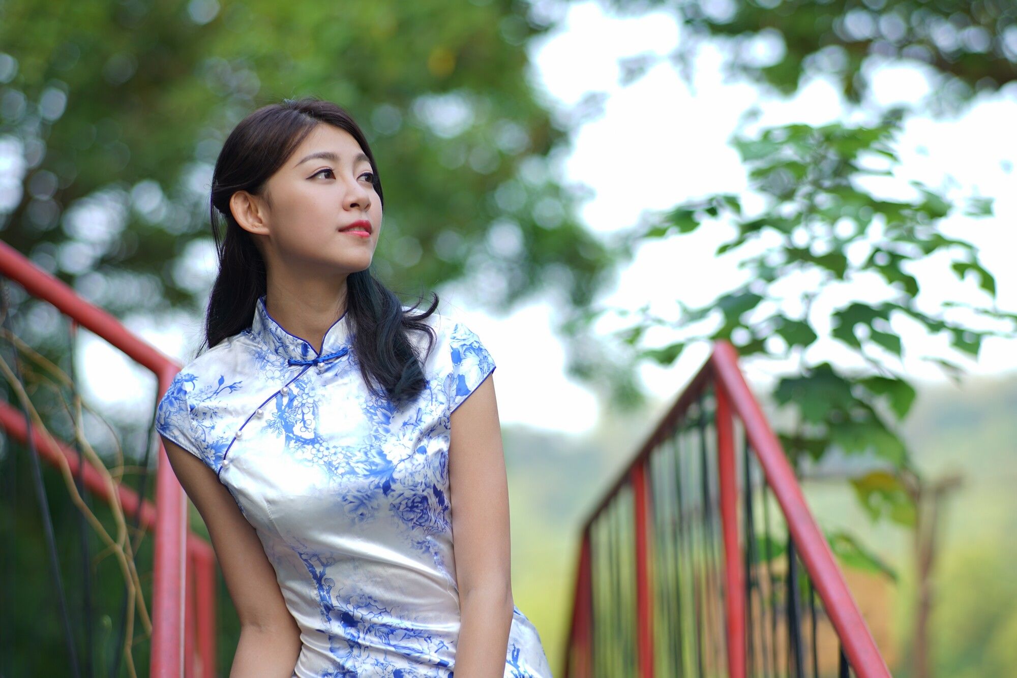 [台湾女神] 简嘉莹/小紫《光復新村～》古典旗袍系列