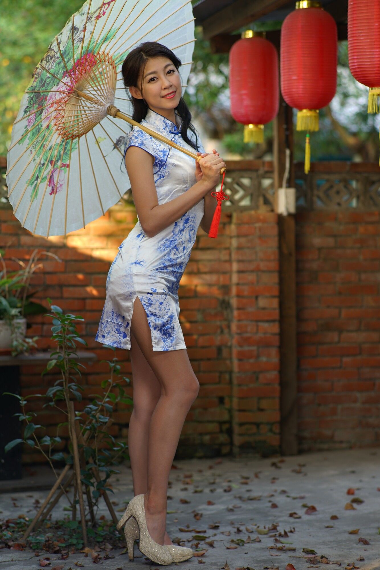 [台湾女神] 简嘉莹/小紫《光復新村～》古典旗袍系列