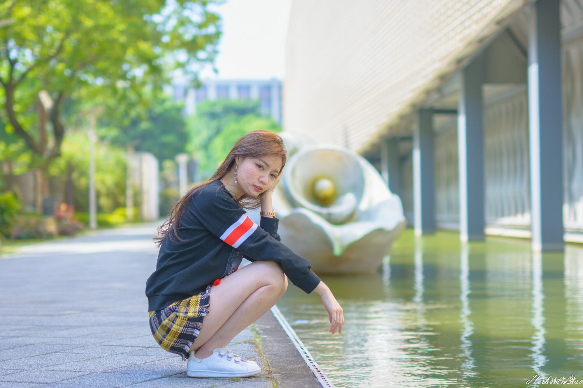 [台湾正妹] 苏小立《花博新生公園》校花系列