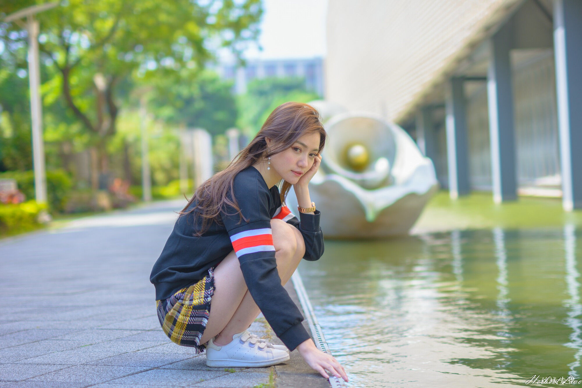 [台湾正妹] 苏小立《花博新生公園》校花系列