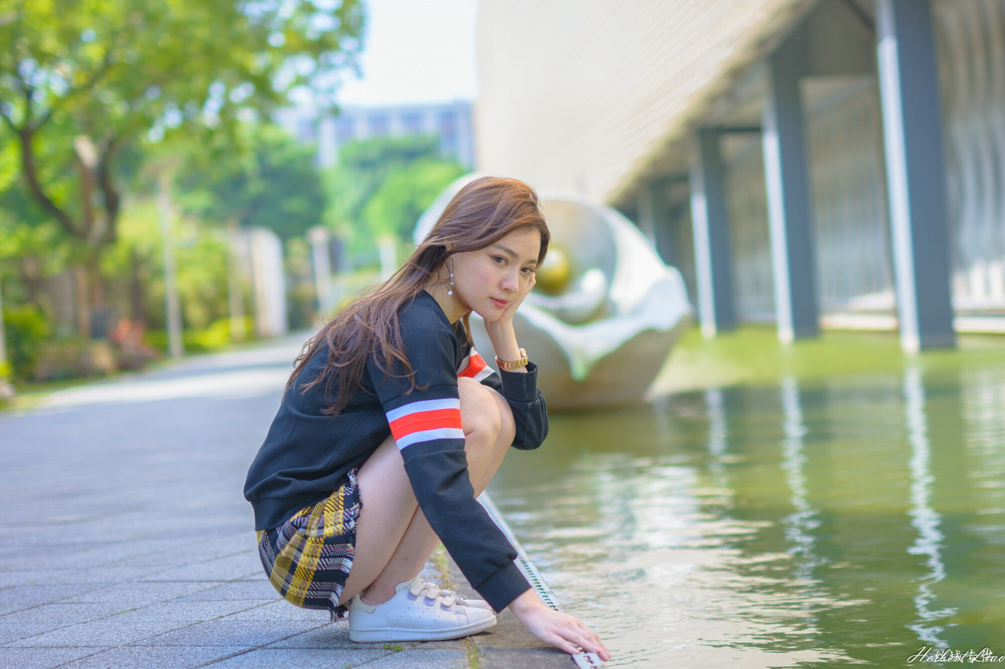 [台湾正妹] 苏小立《花博新生公園》校花系列