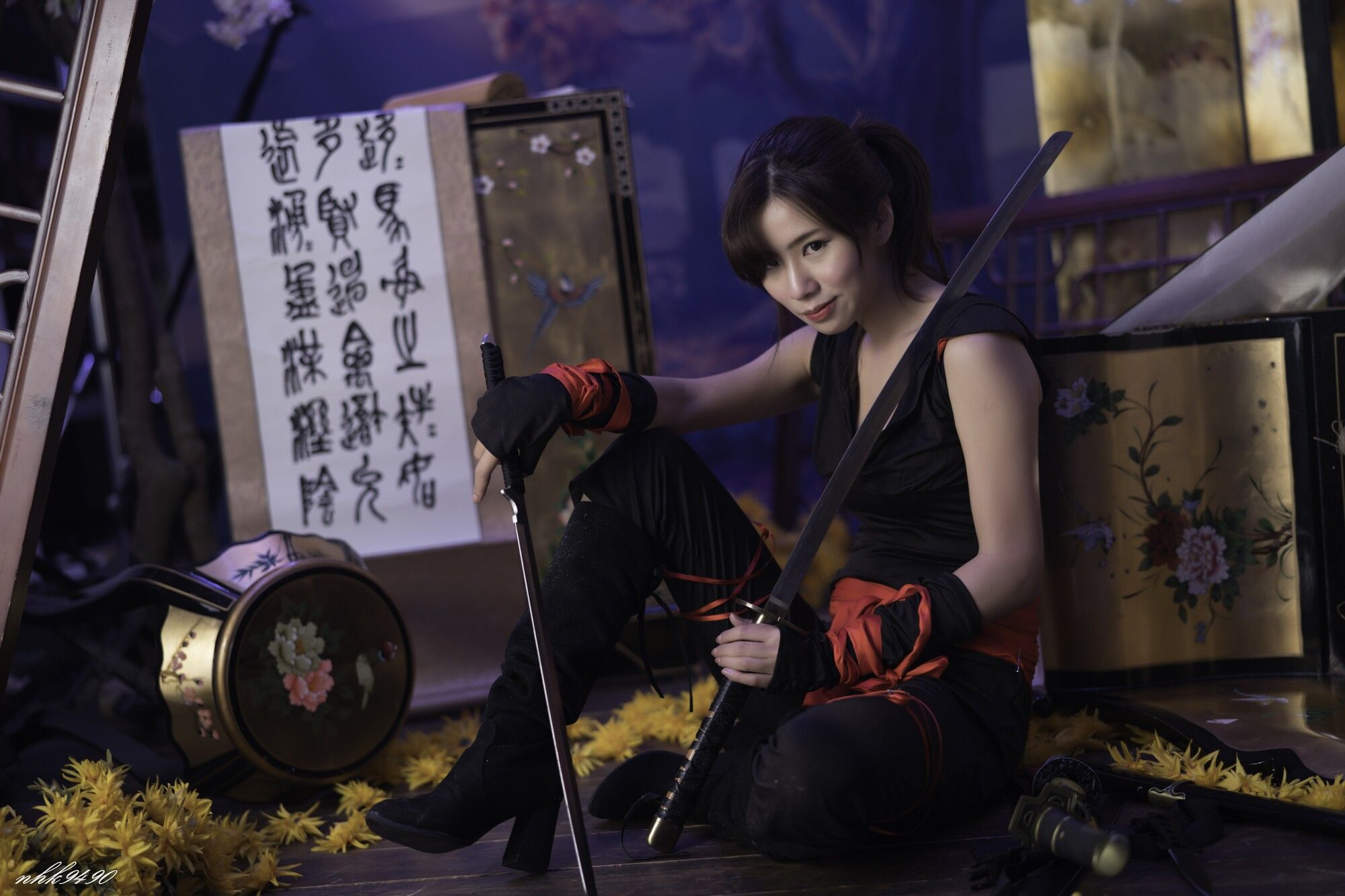 [台湾女神] 苏托托 - 琴棚女侠+OL