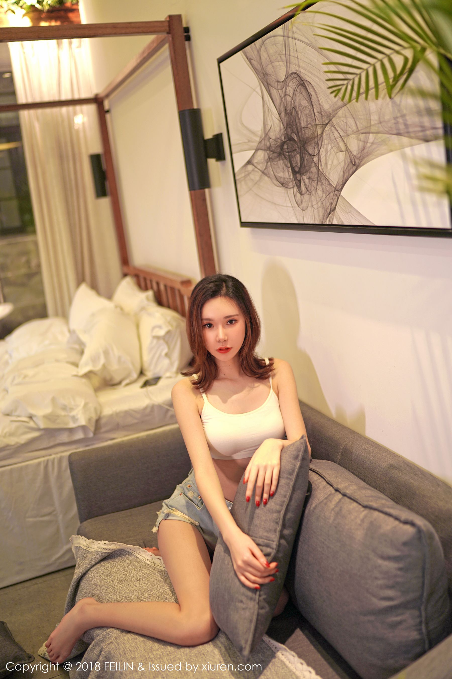 萌琪琪Irene《私房艺术摄影》 [嗲囡囡FEILIN] VOL.133