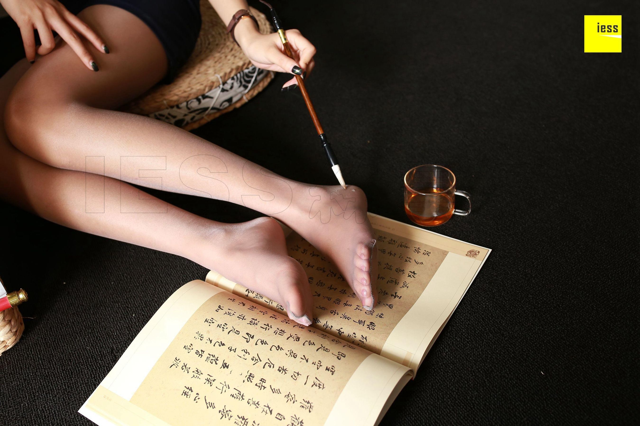 婉萍《笔情墨趣 幽幽袜香》 [异思趣向IESS] 丝享家230