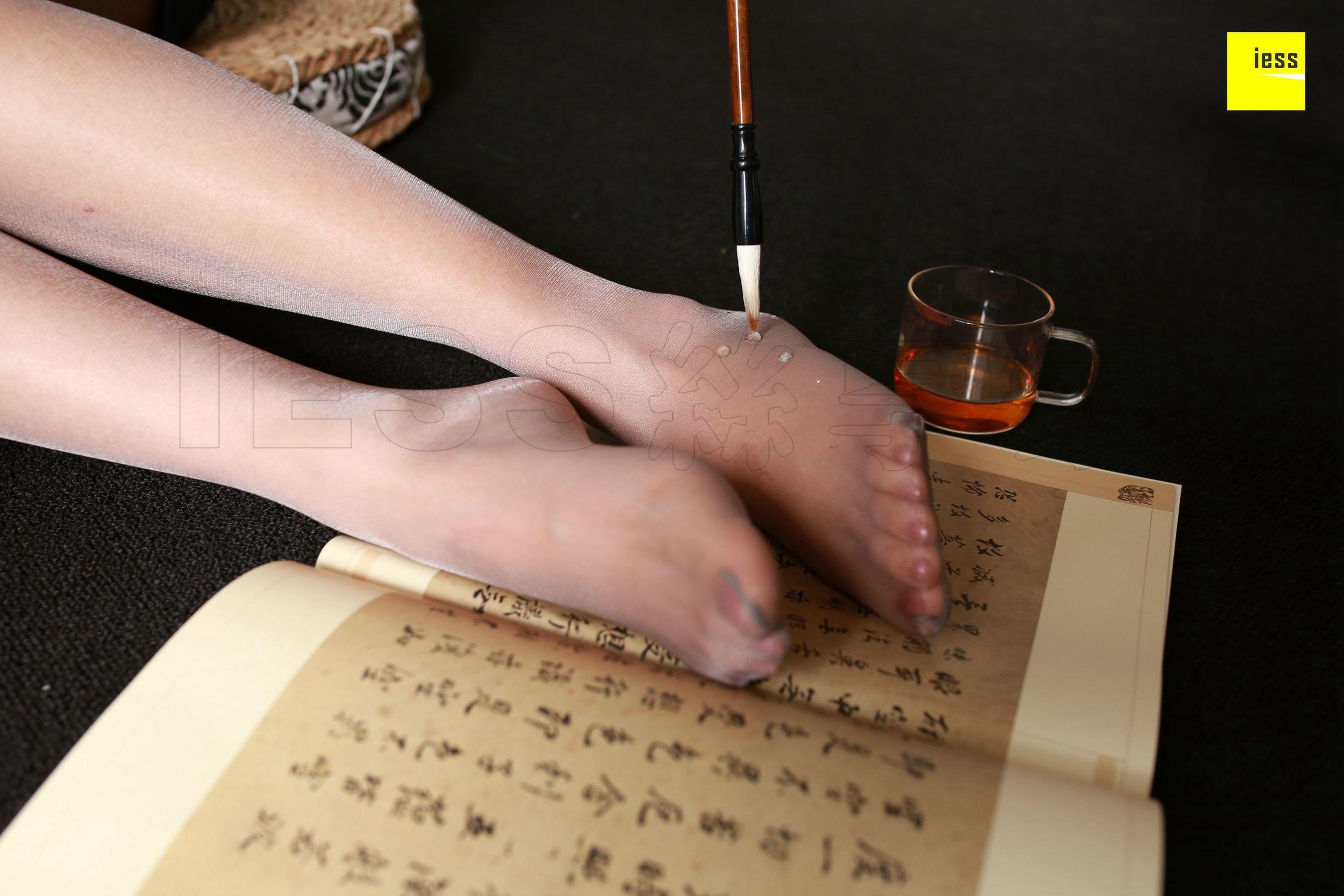 婉萍《笔情墨趣 幽幽袜香》 [异思趣向IESS] 丝享家230