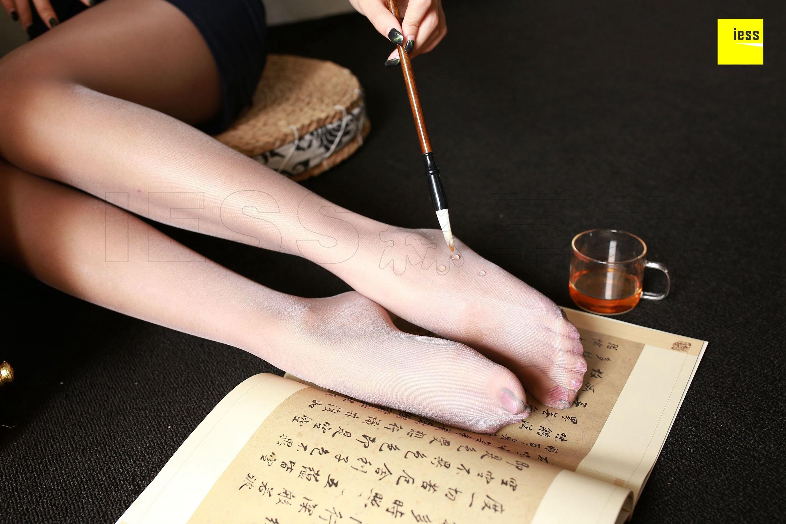 婉萍《笔情墨趣 幽幽袜香》 [异思趣向IESS] 丝享家230