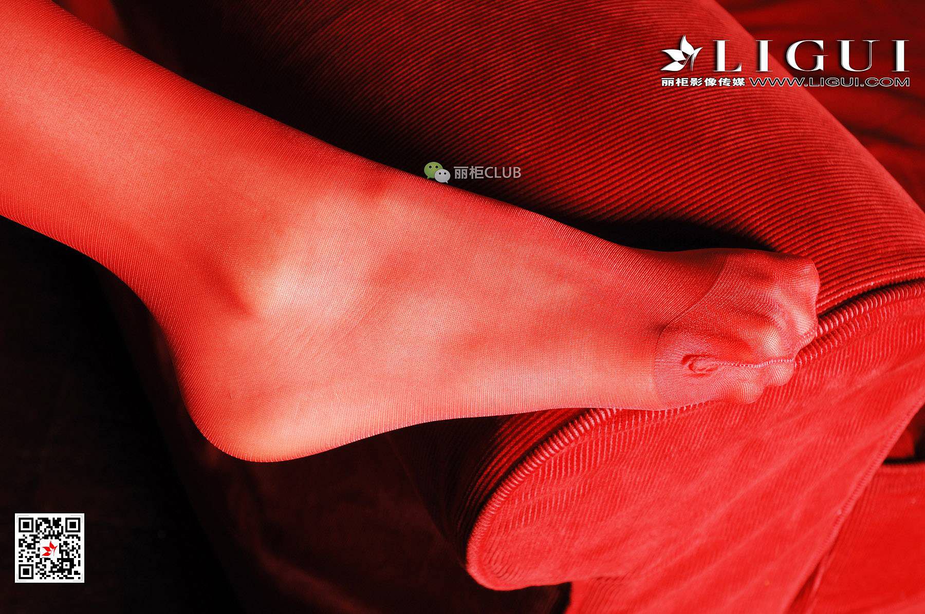 腿模黄芬《优雅的丝袜》 [丽柜LIGUI] 网络丽人