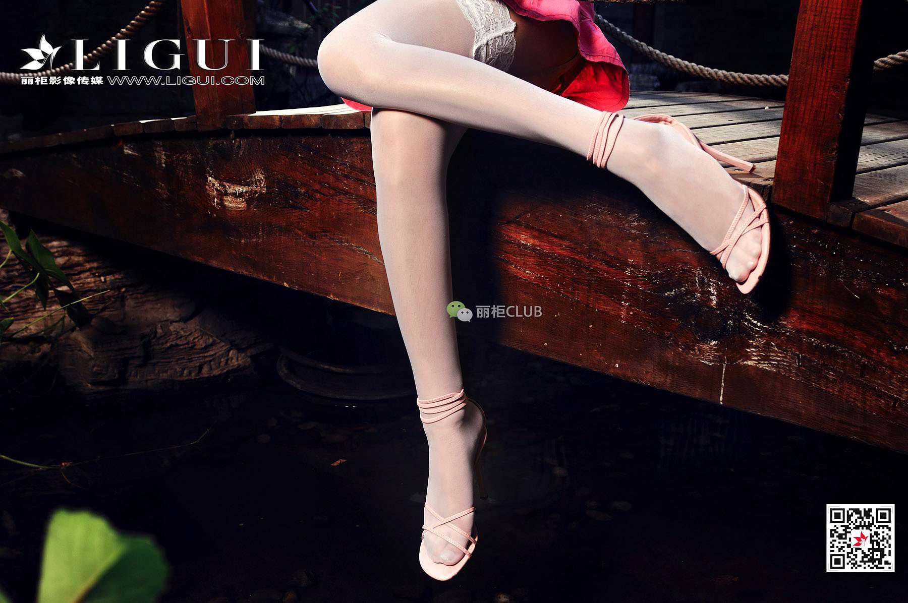 腿模刘钥《古典美丝》 [丽柜LIGUI] 丝袜美腿