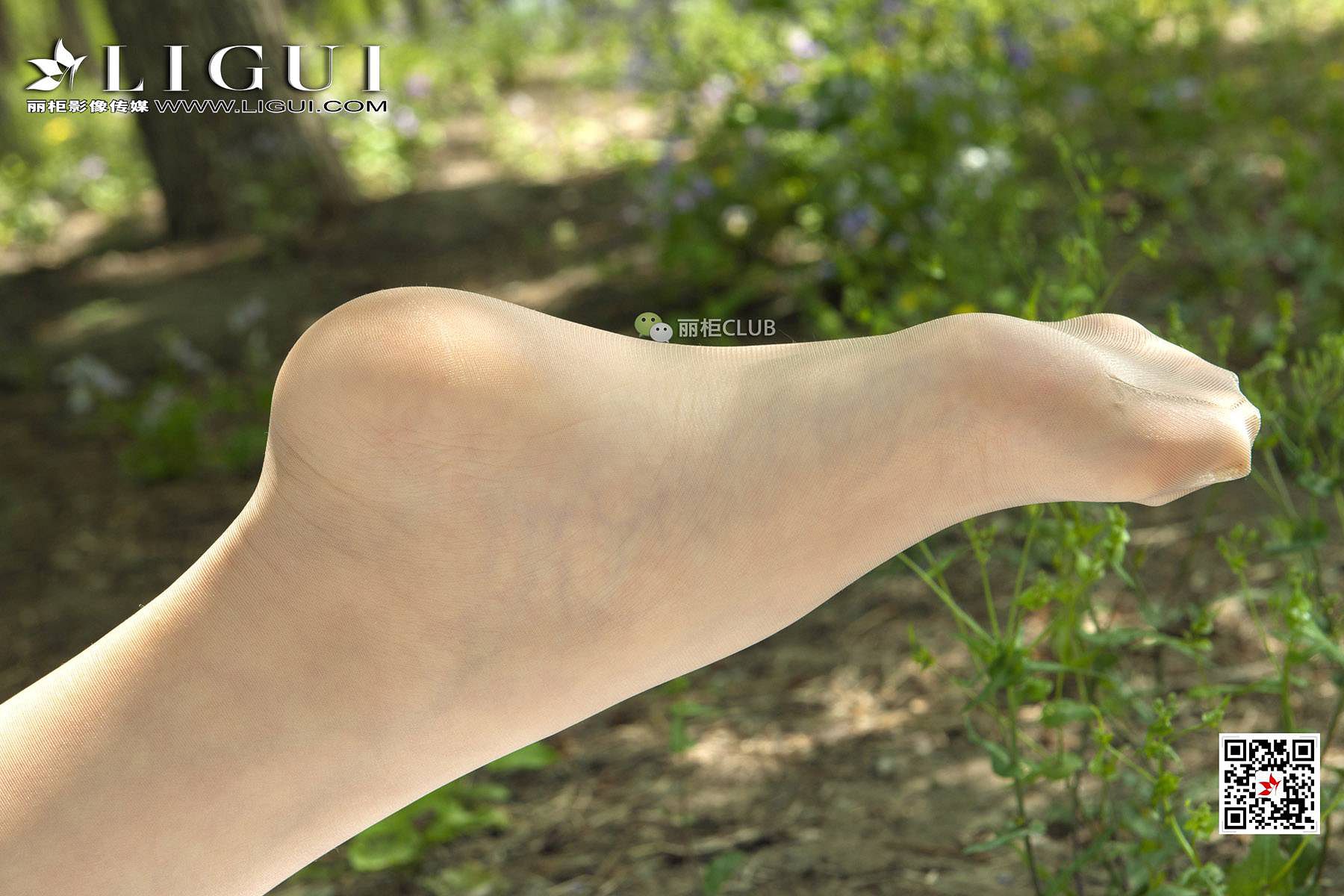 腿模敏儿《水果丝足》 [丽柜LIGUI] 美腿丝足