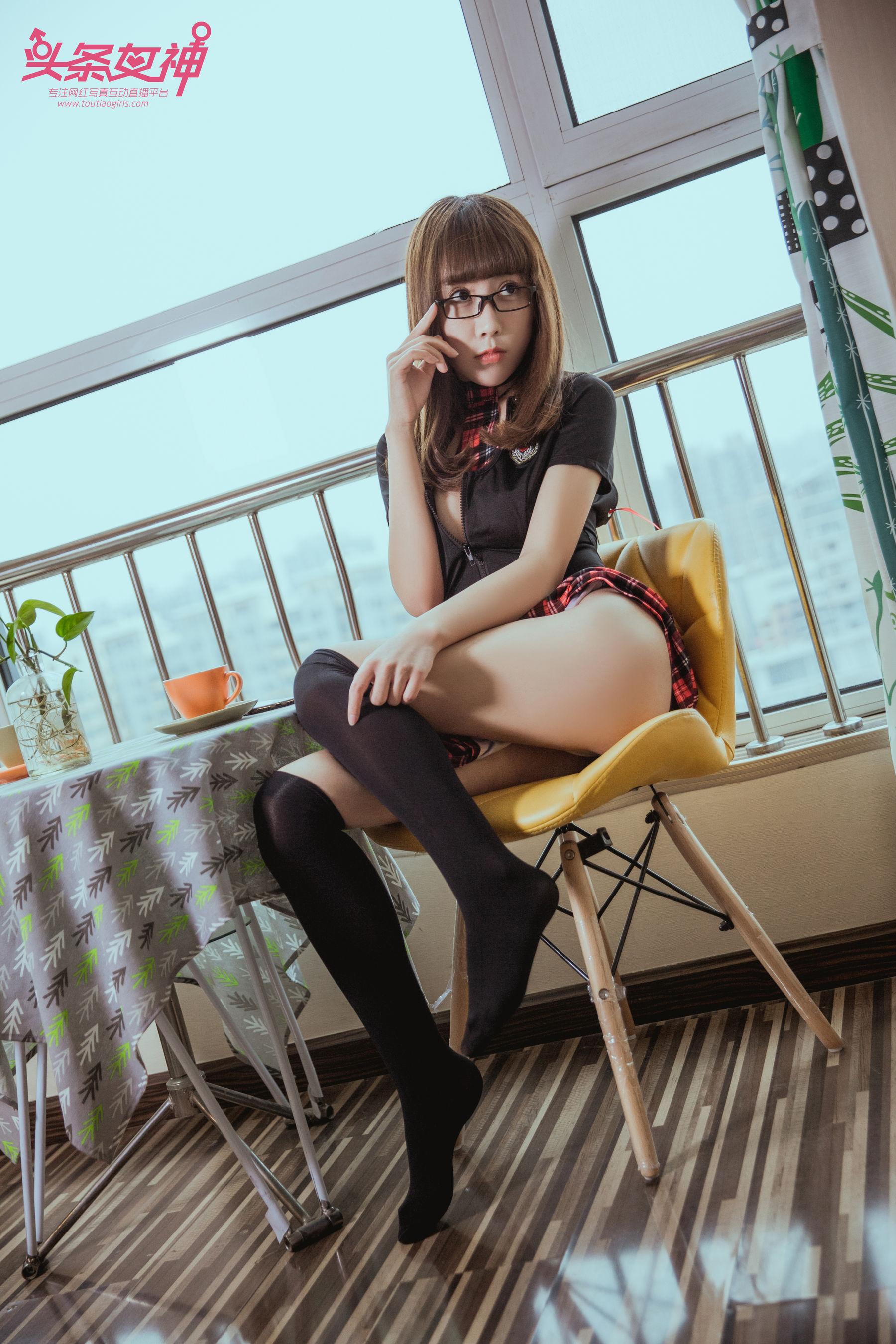 夏笑笑《兼职学妹》 [头条女神Toutiaogirls]