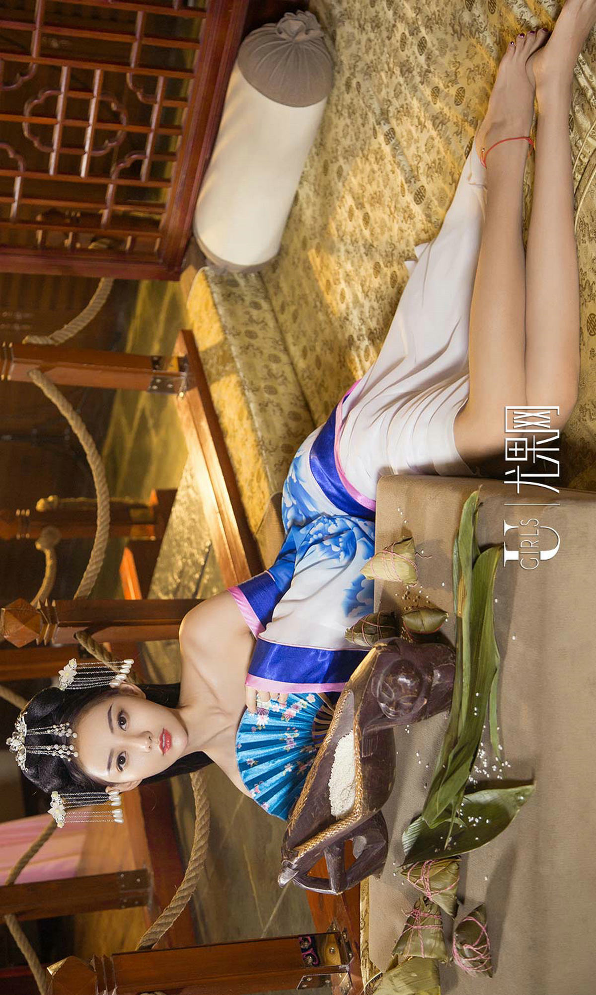 小琪/梦心玥/艺轩/田小燕《四面香-端午》 [尤果圈爱尤物] No.1125
