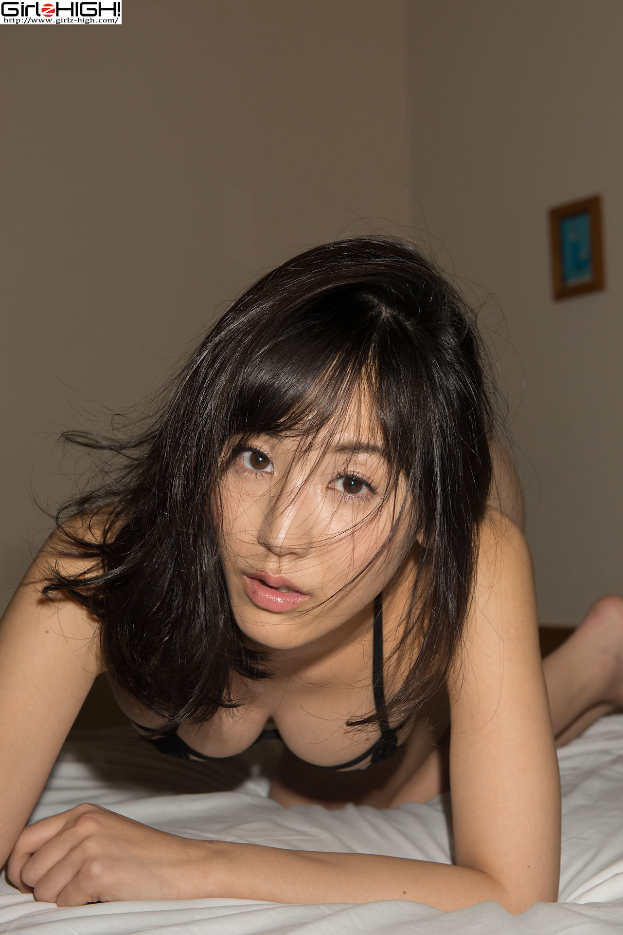 浜田由梨《イケナイことしようよ》黒下着 [Girlz-High]