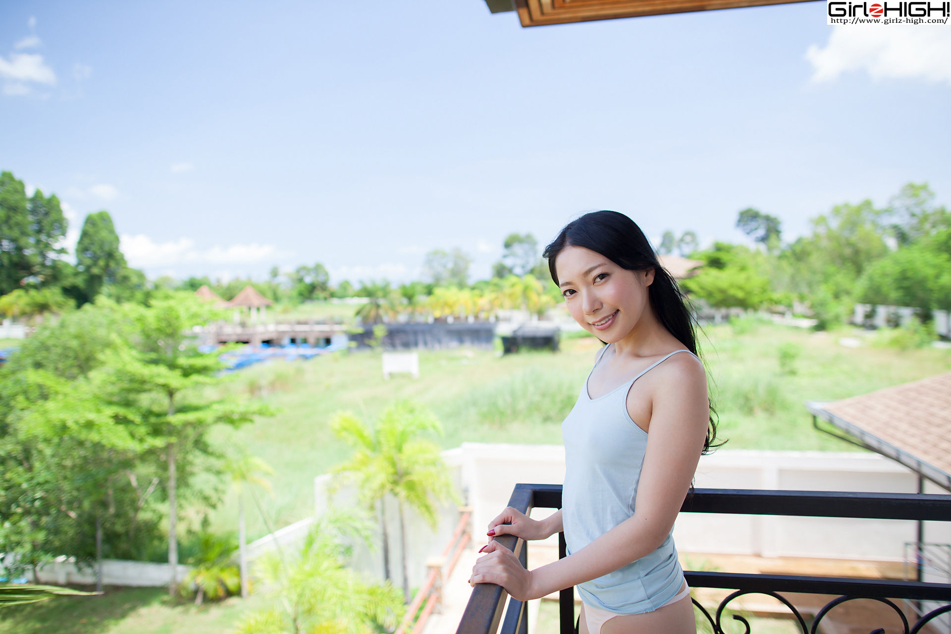[Girlz-High] Ui Mita 三田羽衣 - 性感背心+丁字裤 - buno_038_001