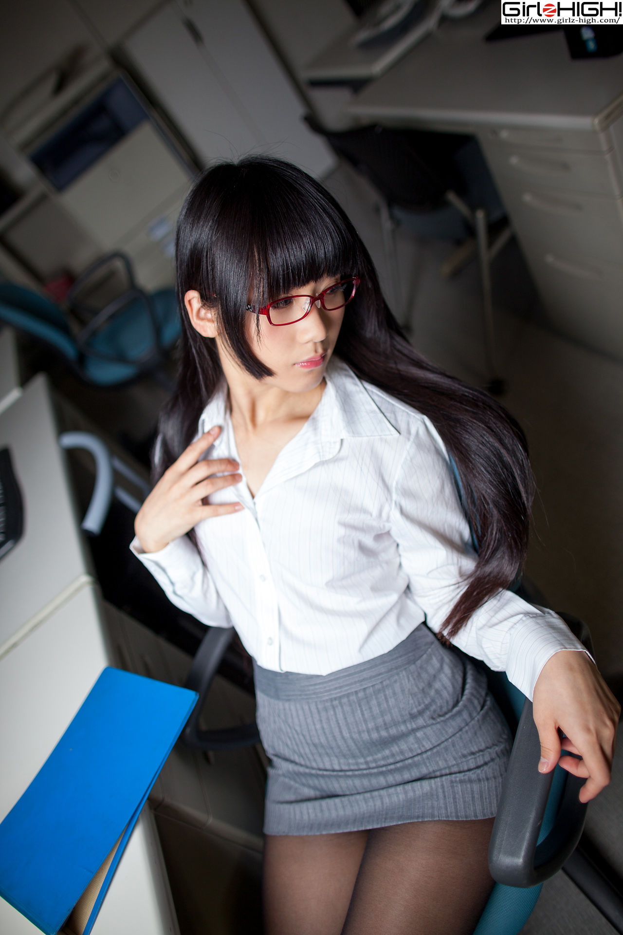 [Girlz-High] Eri Kitami 北见えり/北见绘里 黑丝诱惑 - buno_027_001