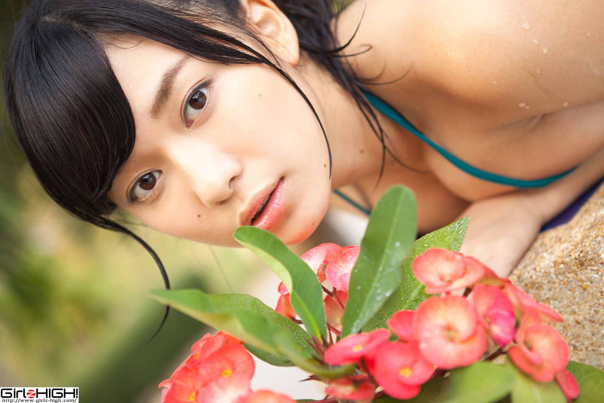 [Girlz-High] Tomoe Yamanaka 山中知恵 - 泳池比基尼 - buno_003_004