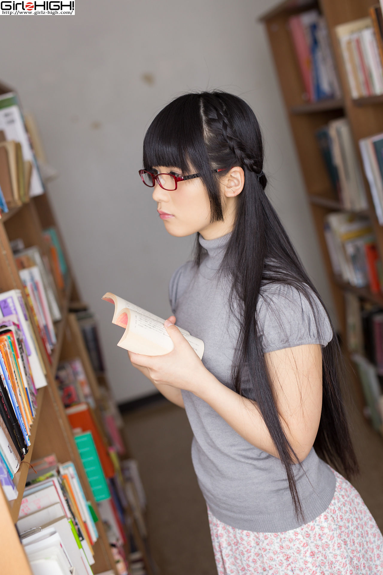 [Girlz-High] Eri Kitami 北见えり - 淑女眼镜妹 - buno_027_002