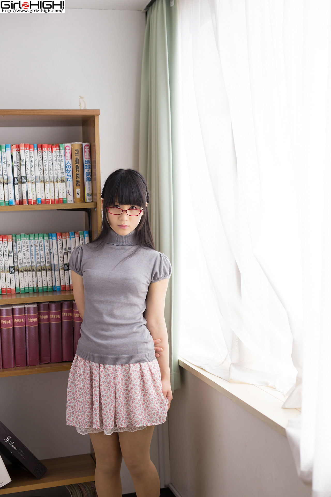 [Girlz-High] Eri Kitami 北见えり - 淑女眼镜妹 - buno_027_002