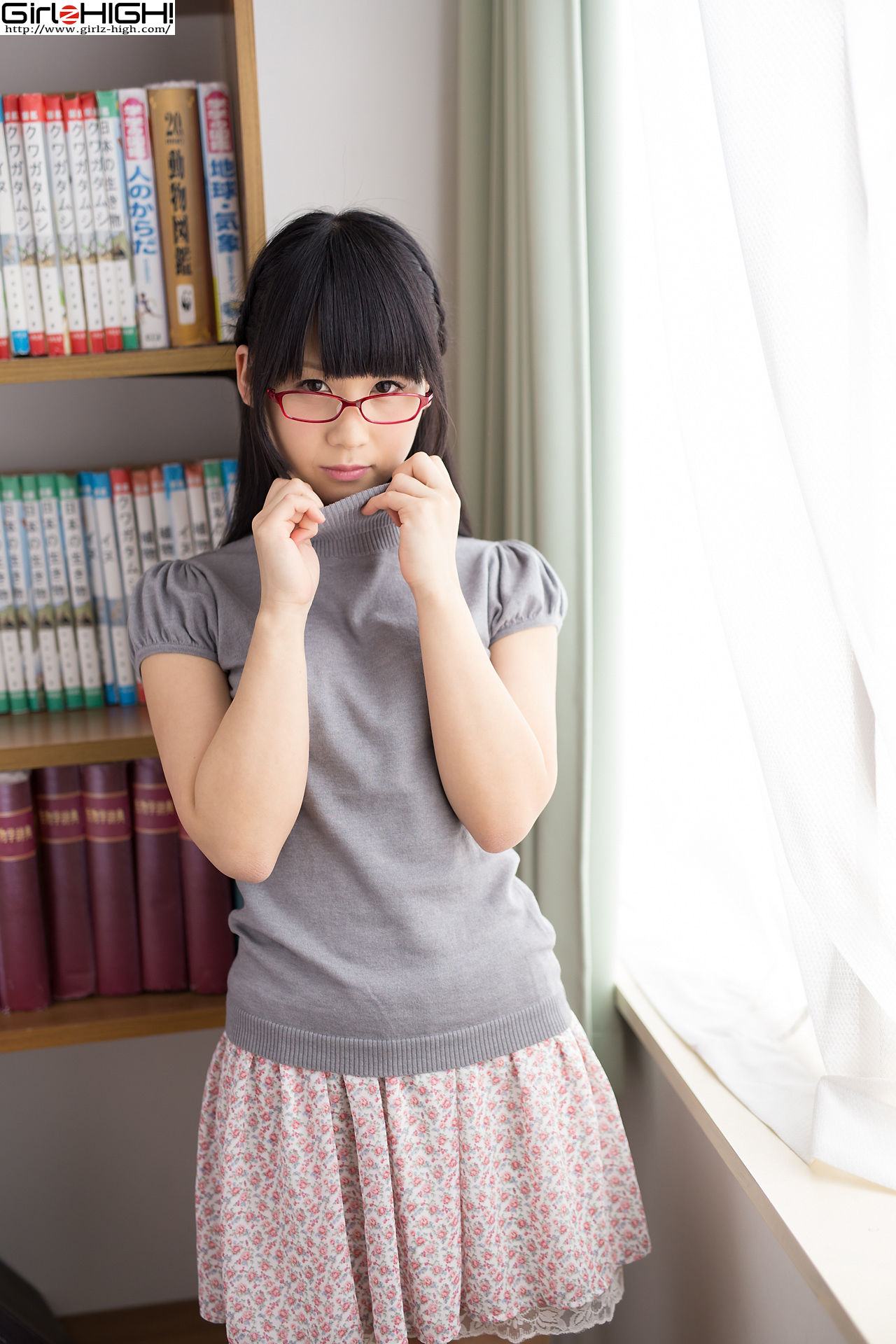 [Girlz-High] Eri Kitami 北见えり - 淑女眼镜妹 - buno_027_002
