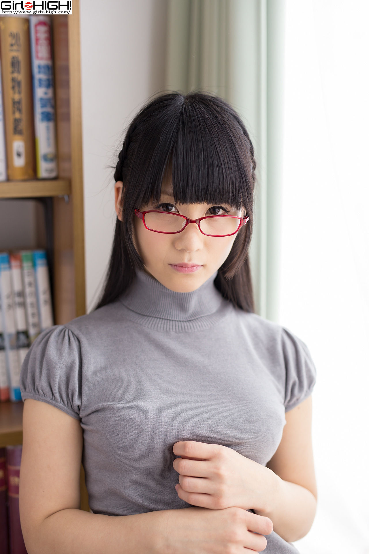 [Girlz-High] Eri Kitami 北见えり - 淑女眼镜妹 - buno_027_002
