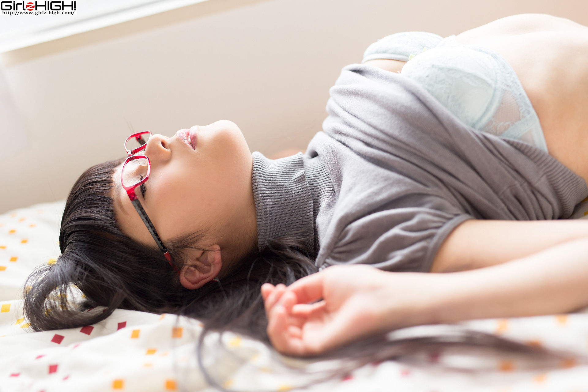 [Girlz-High] Eri Kitami 北见えり - 淑女眼镜妹 - buno_027_002