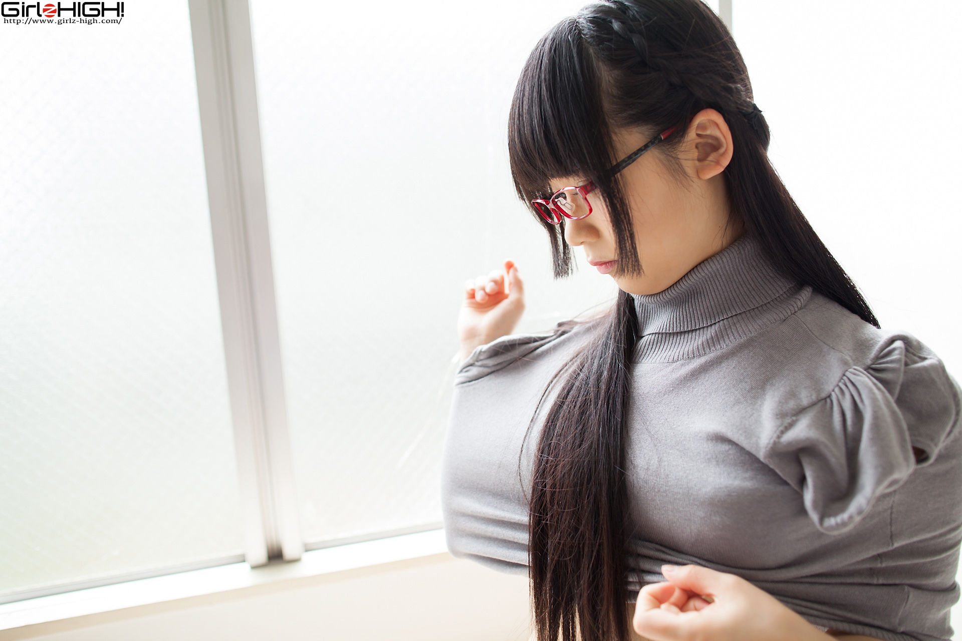 [Girlz-High] Eri Kitami 北见えり - 淑女眼镜妹 - buno_027_002