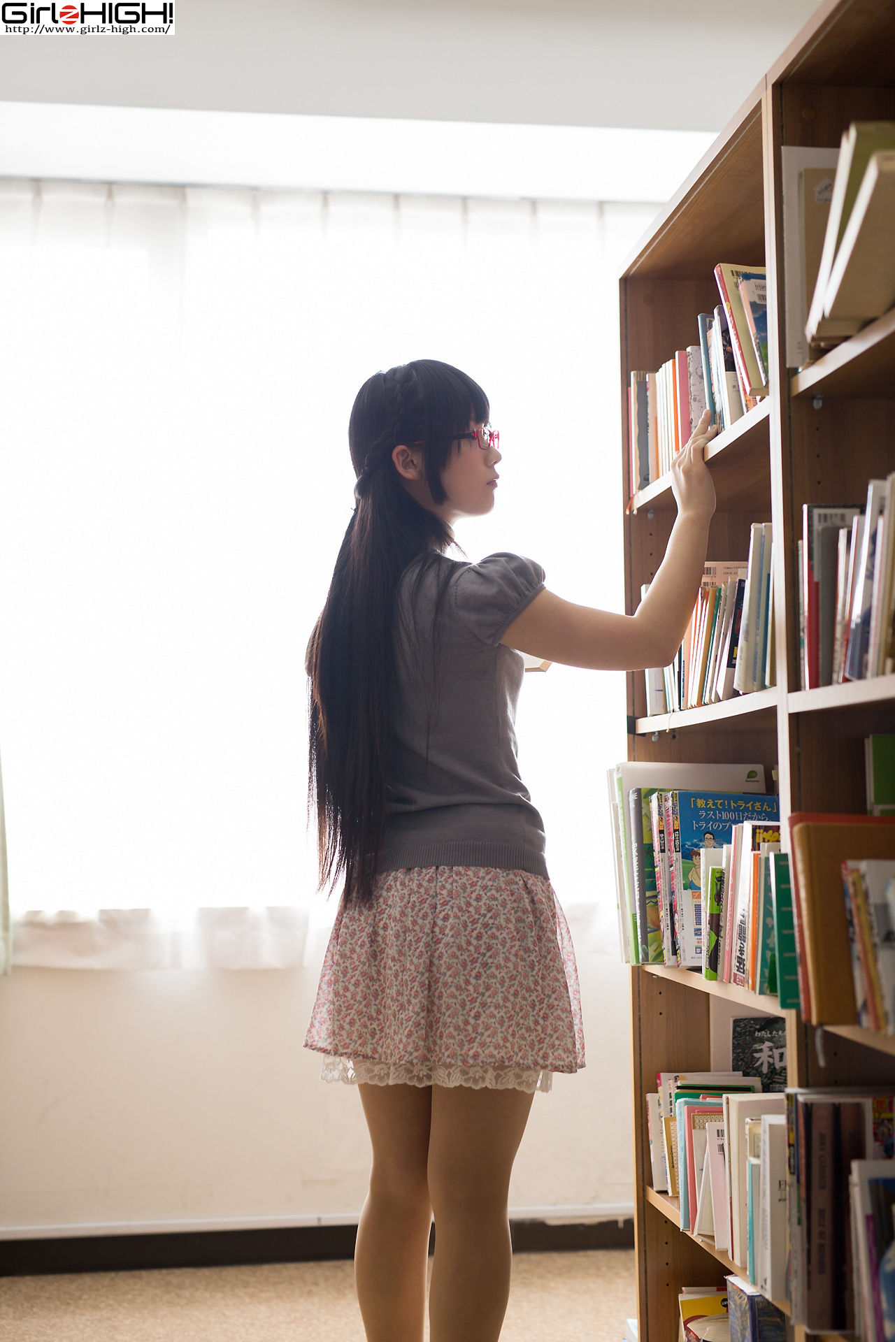 [Girlz-High] Eri Kitami 北见えり - 淑女眼镜妹 - buno_027_002