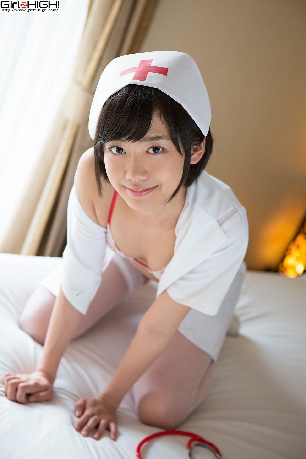 [Girlz-High] Koharu Nishino 西野小春 - 护士制服诱惑 - bkoh_002_002
