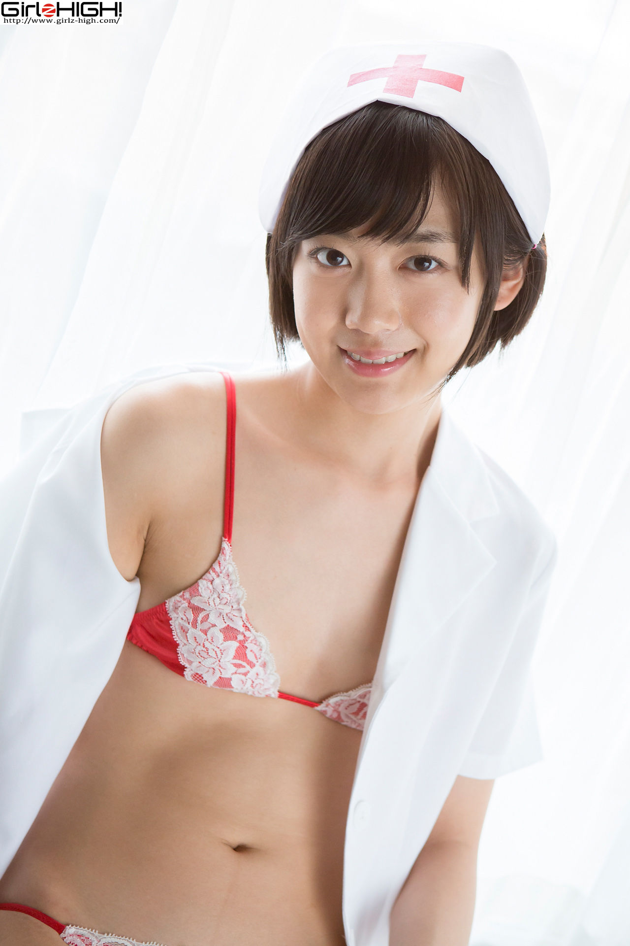 [Girlz-High] Koharu Nishino 西野小春 - 护士制服诱惑 - bkoh_002_002