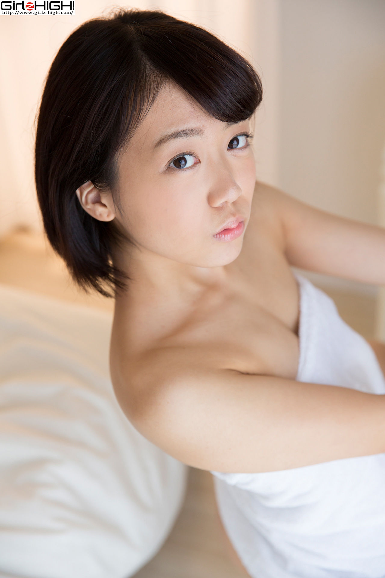 [Girlz-High] Koharu Nishino 西野小春 - 浴巾少女 - bkoh_005_002
