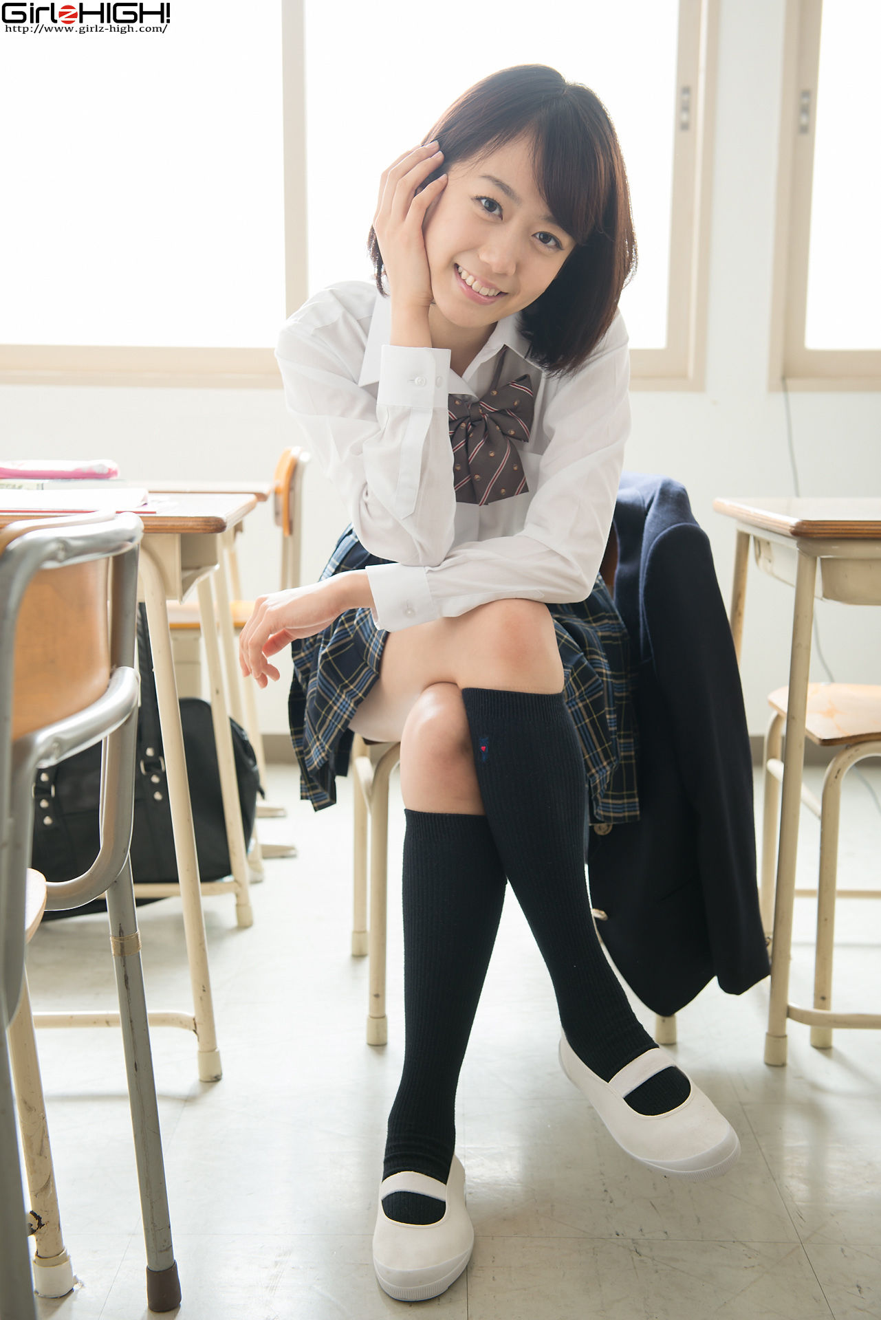 [Girlz-High] Koharu Nishino 西野小春 - 学生装 - bkoh_006_001