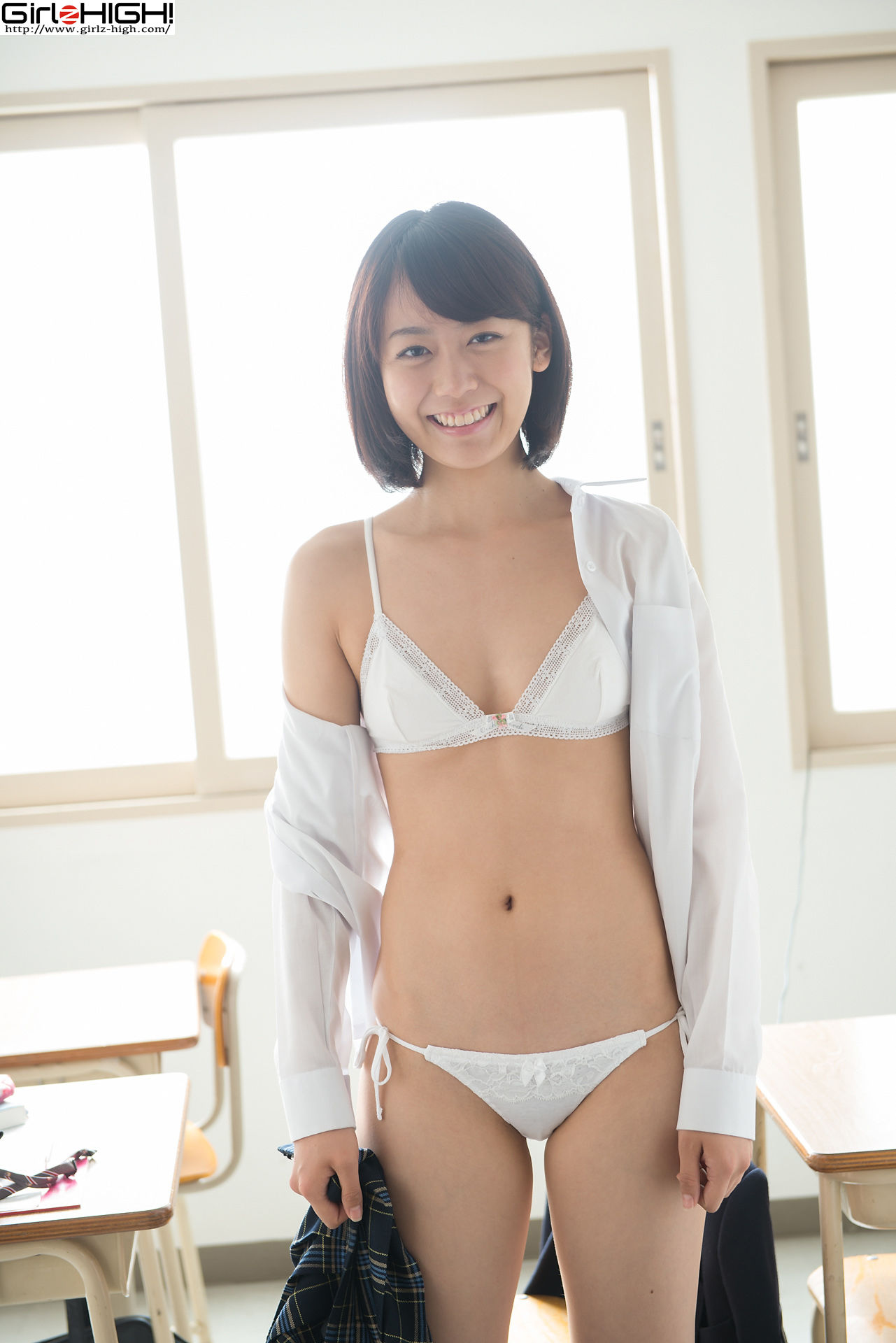 [Girlz-High] Koharu Nishino 西野小春 - 学生装 - bkoh_006_001