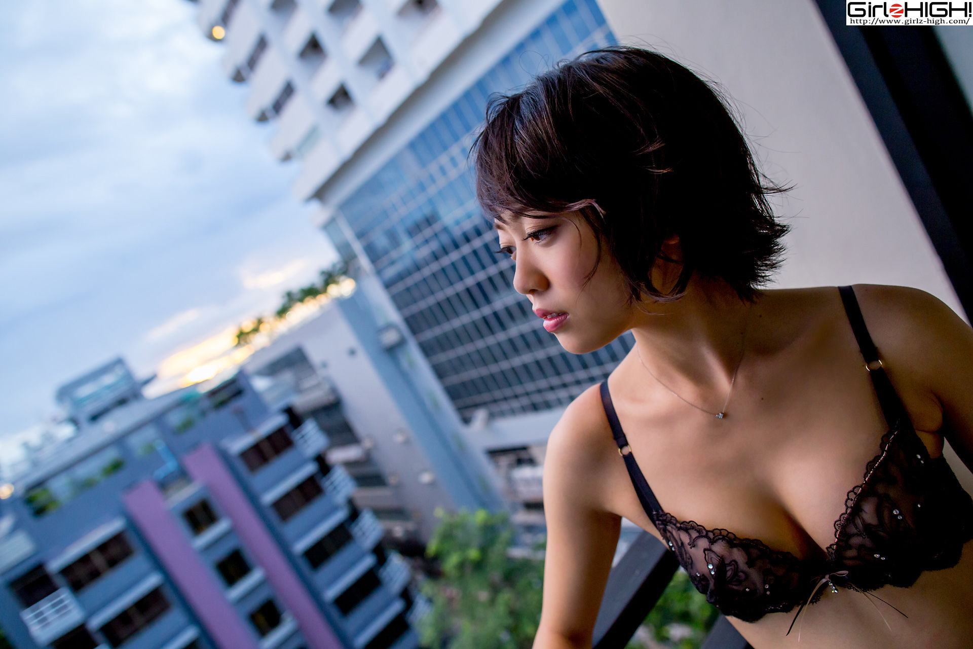 [Girlz-High] Koharu Nishino 西野小春 - 黑丝丁字裤诱惑 - bkoh_010_003