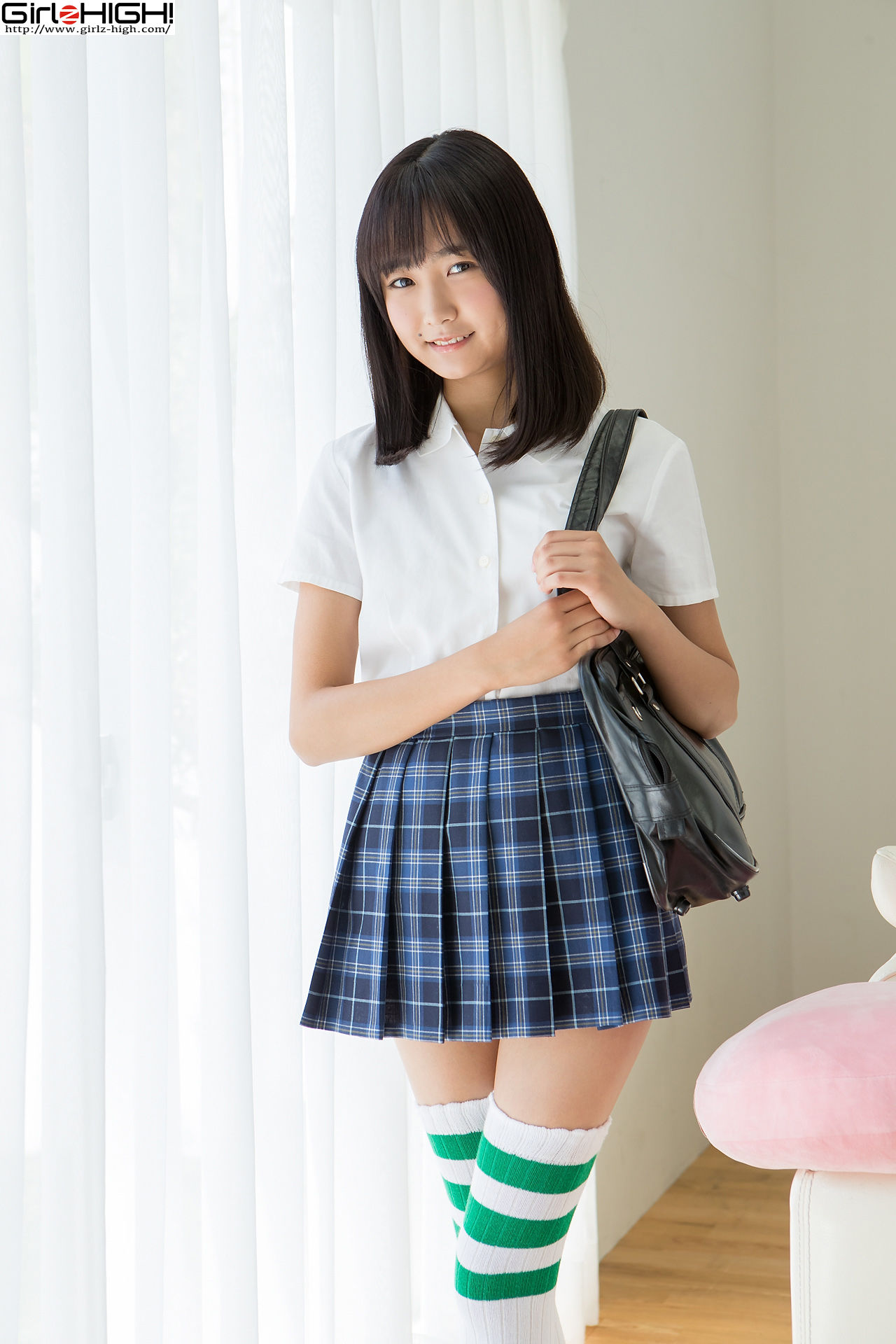 西野花恋《ニーハイコレクション》制服展開 [Girlz-High]