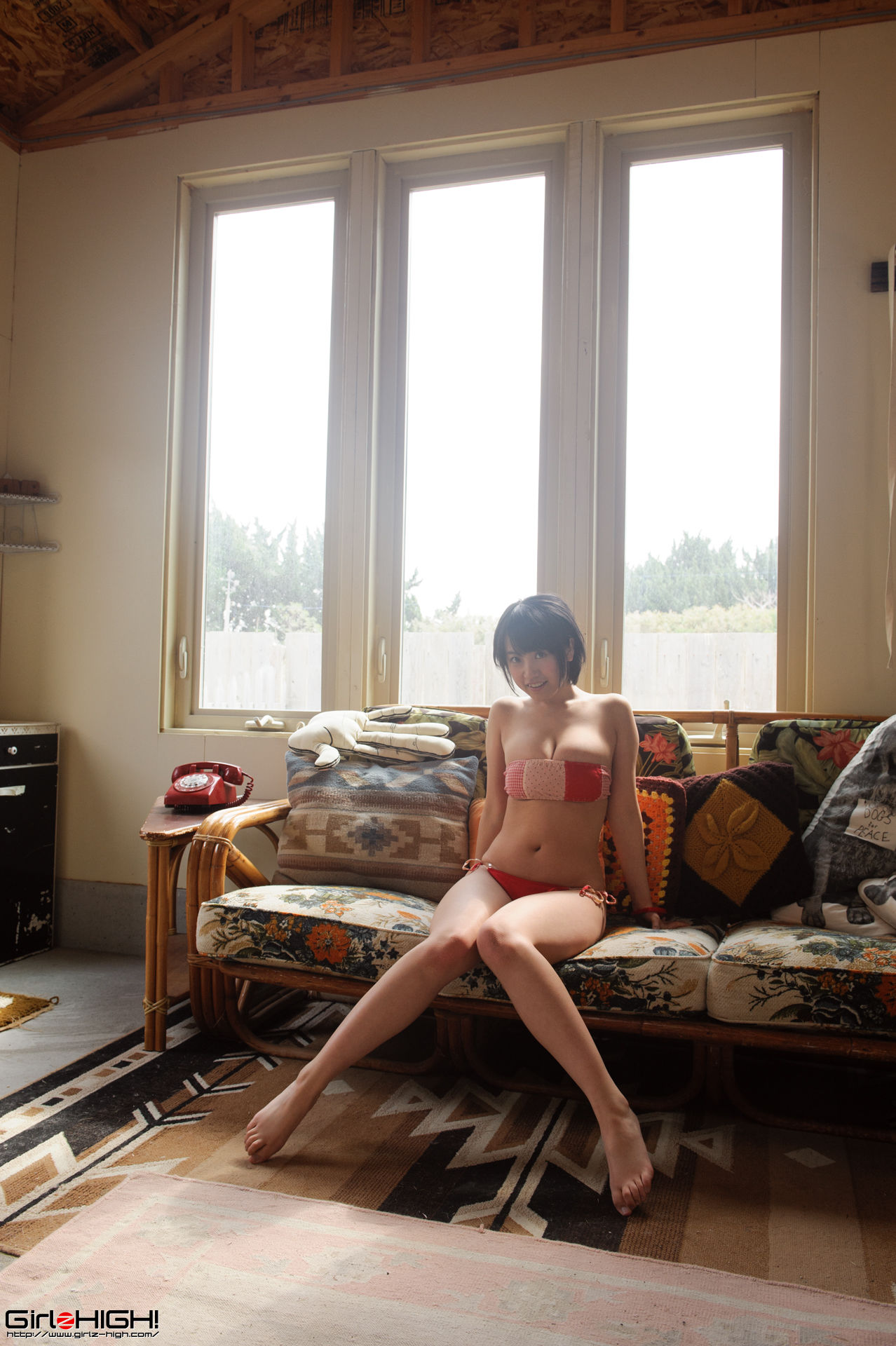 [Girlz-High] Mami Nagase 長瀬麻美 - 大胸少女 #g025 Gravure Gallery 01