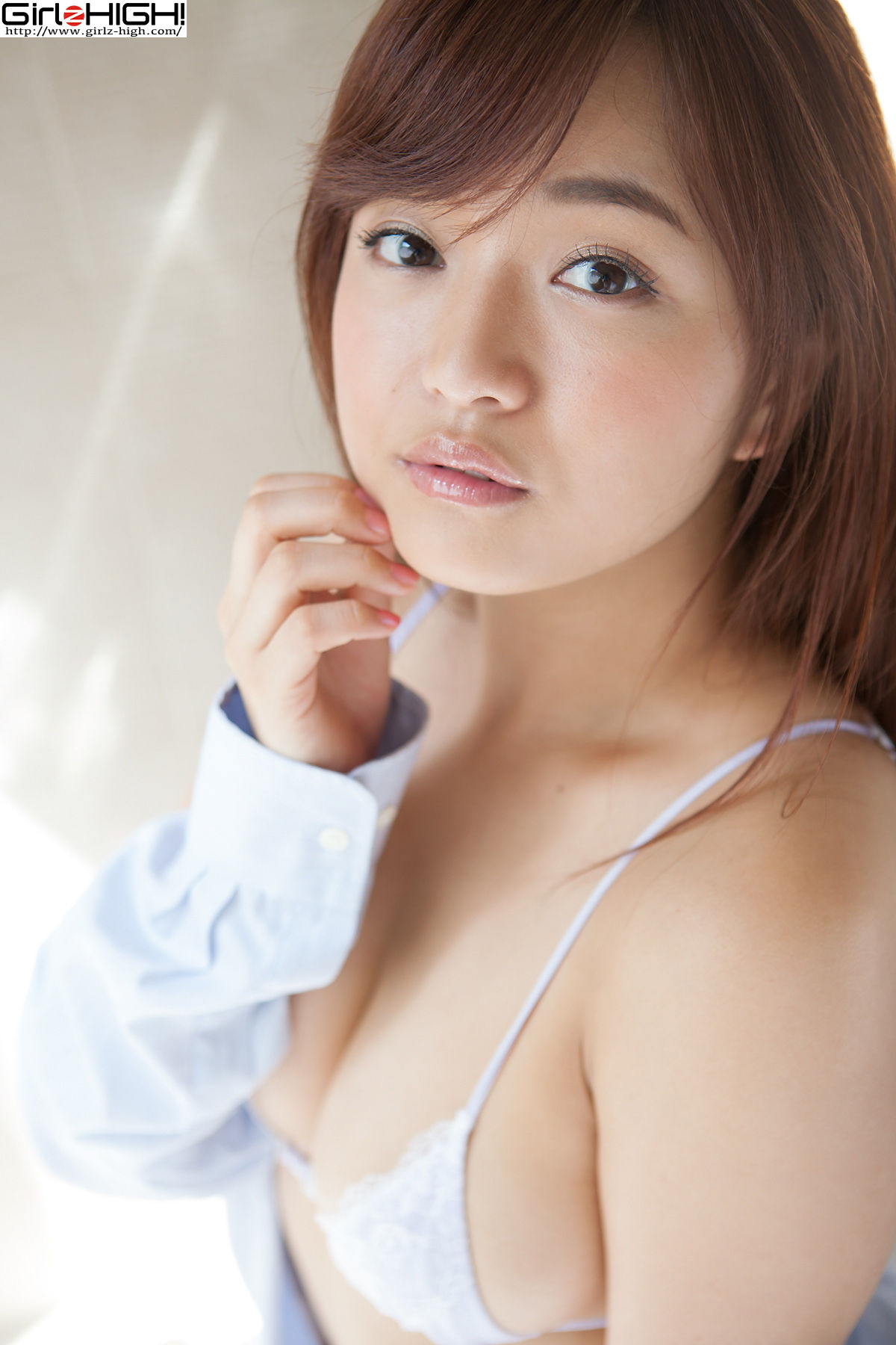 [Girlz-High] Mayumi Yamanaka 山中真由美 - 性感衬衫 - bmay_001_001
