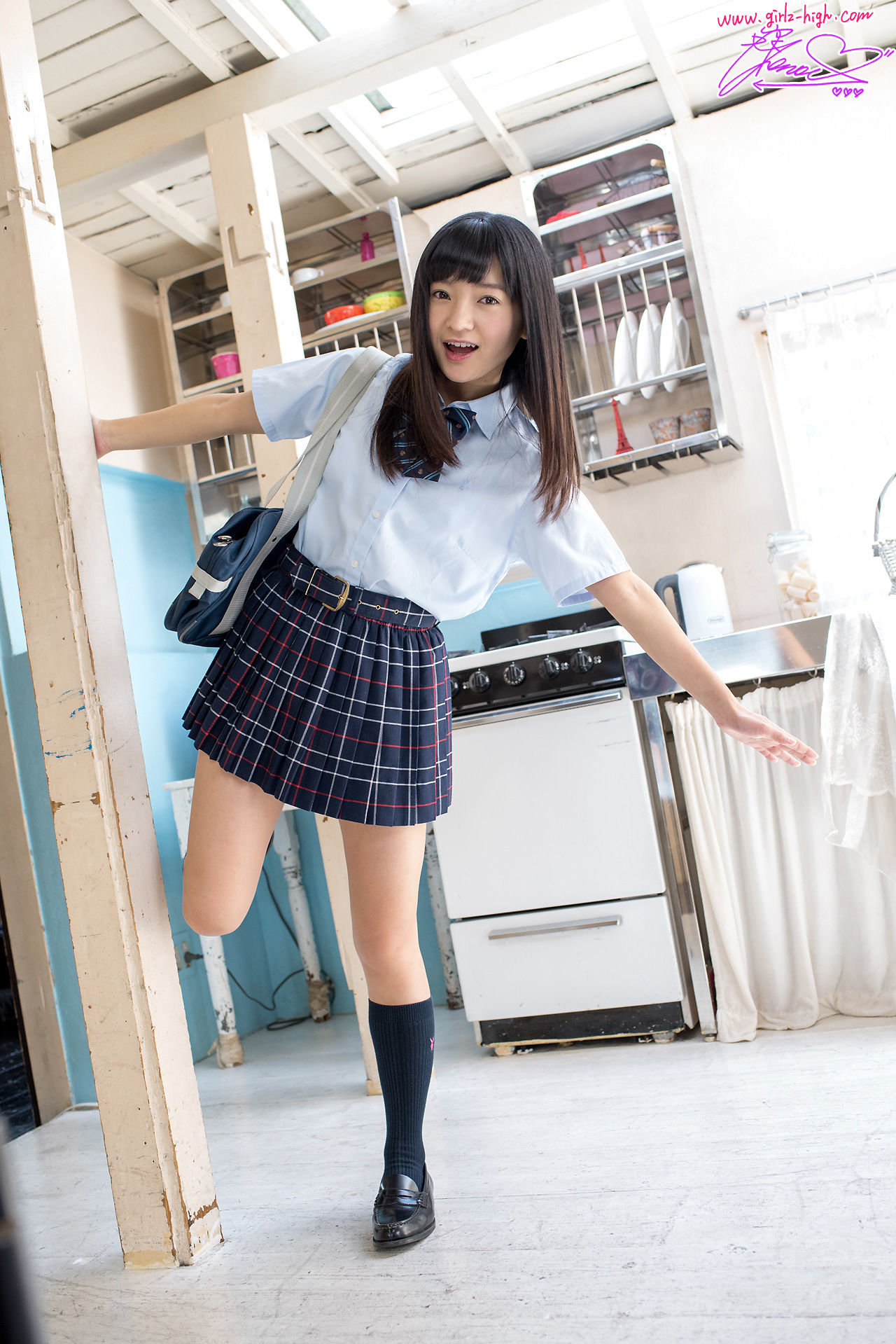 [Girlz-High] 西永彩奈 Ayana Nishinaga - 校服少女的诱惑 - ghwb_003_001