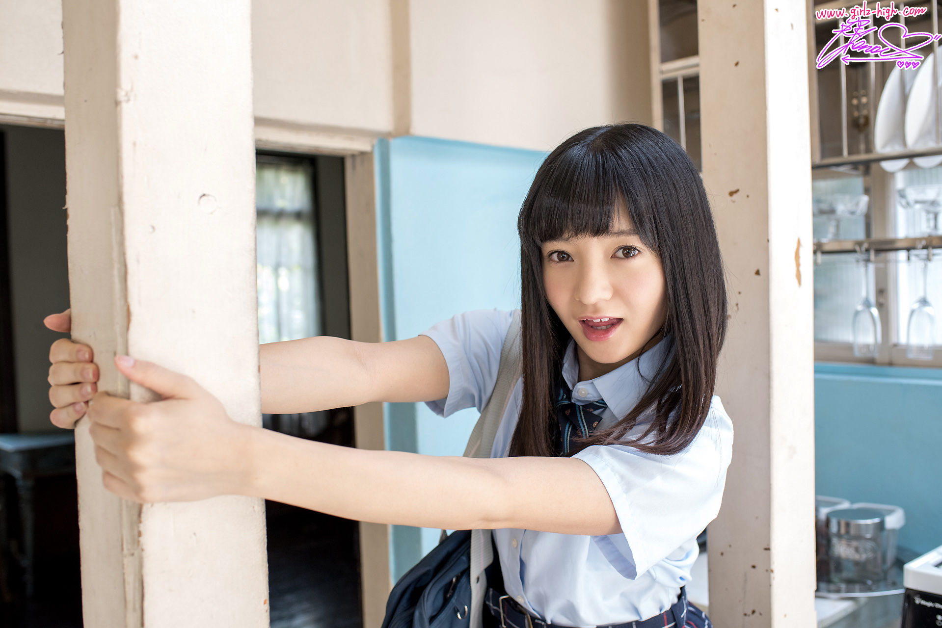 [Girlz-High] 西永彩奈 Ayana Nishinaga - 校服少女的诱惑 - ghwb_003_001