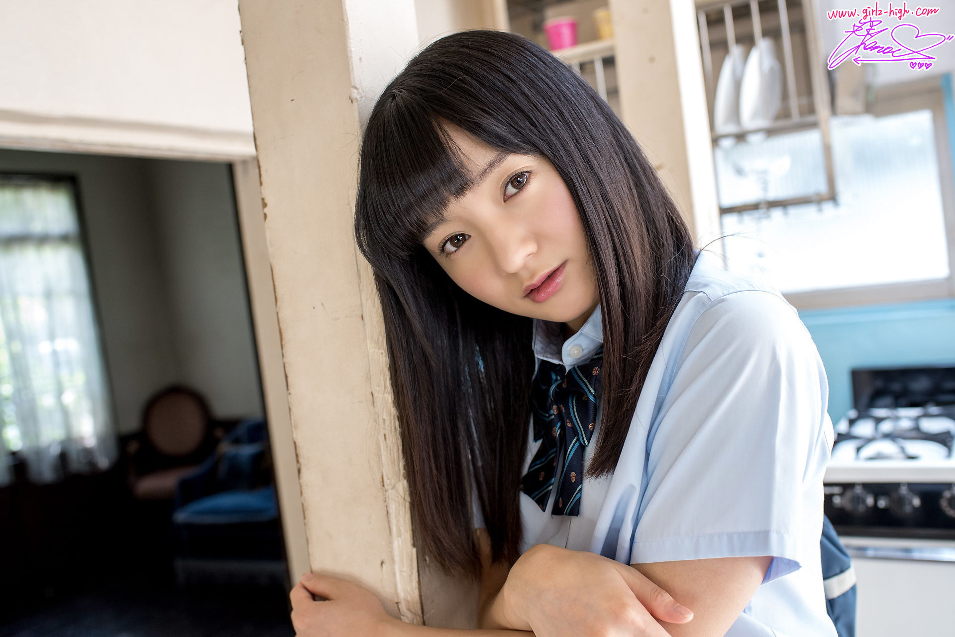 [Girlz-High] 西永彩奈 Ayana Nishinaga - 校服少女的诱惑 - ghwb_003_001