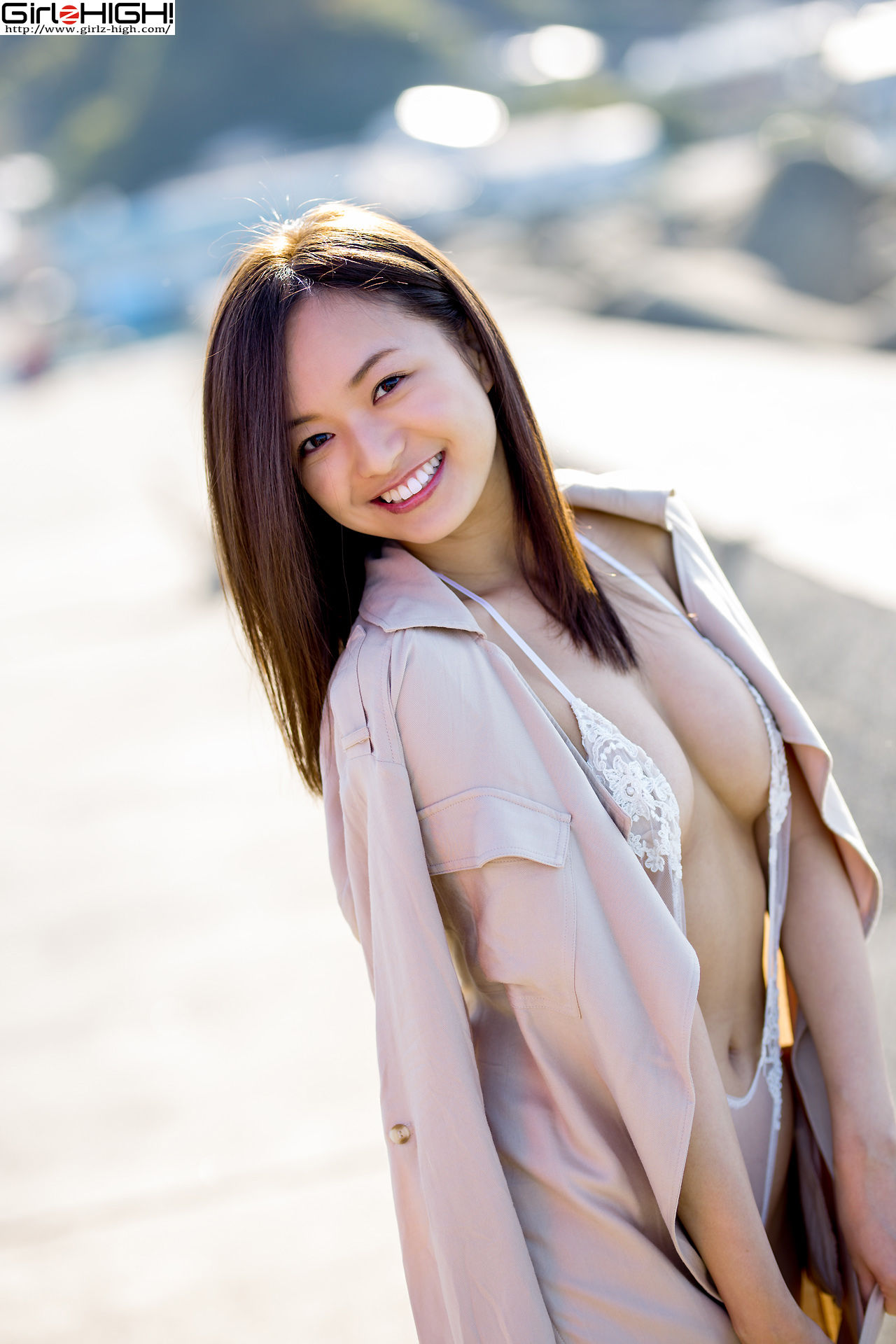 [Girlz-High] Mayumi Yamanaka 山中真由美 - 海边长靴系列 - bmay_011_001