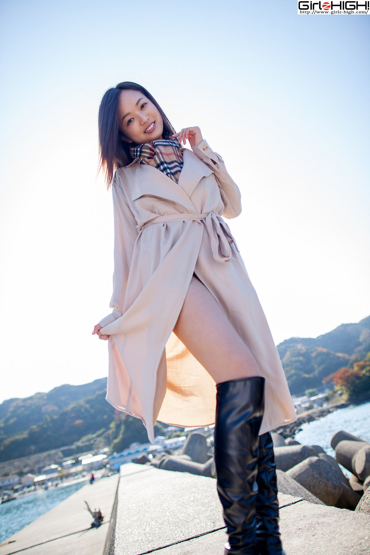 [Girlz-High] Mayumi Yamanaka 山中真由美 - 海边长靴系列 - bmay_011_001