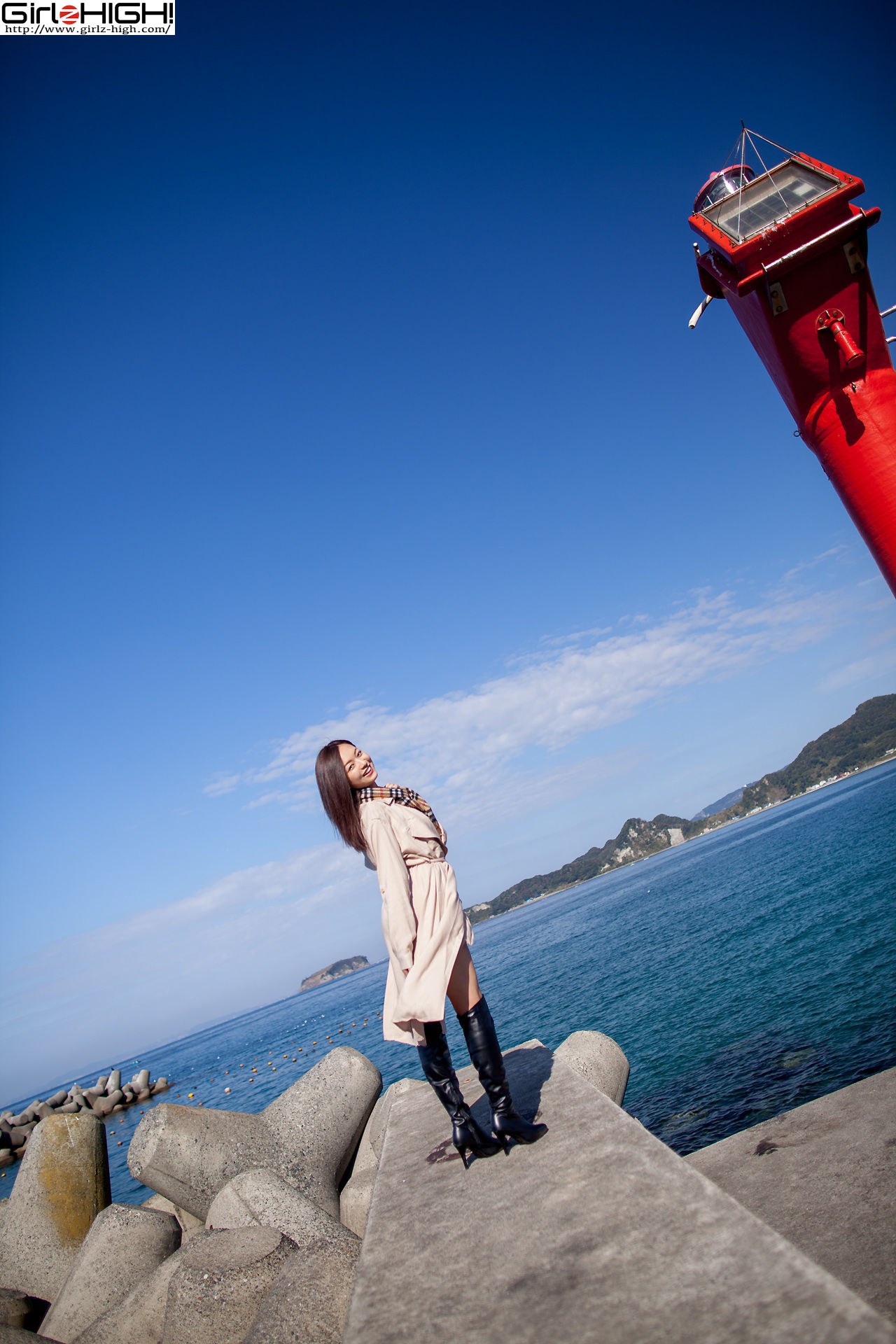 [Girlz-High] Mayumi Yamanaka 山中真由美 - 海边长靴系列 - bmay_011_001