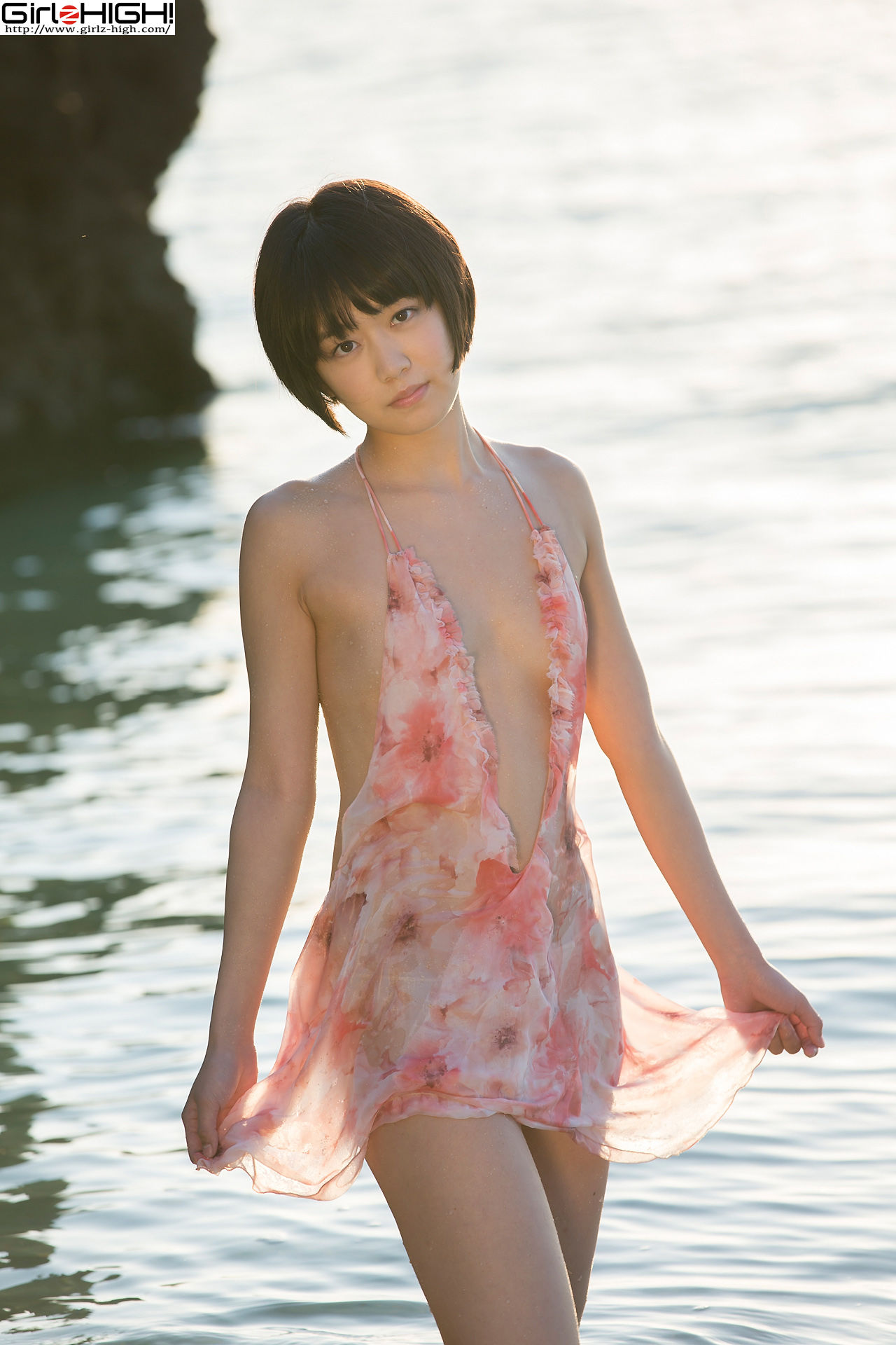 [Girlz-High] Koharu Nishino 西野小春 - 海边镂空少女 - bkoh_004_003