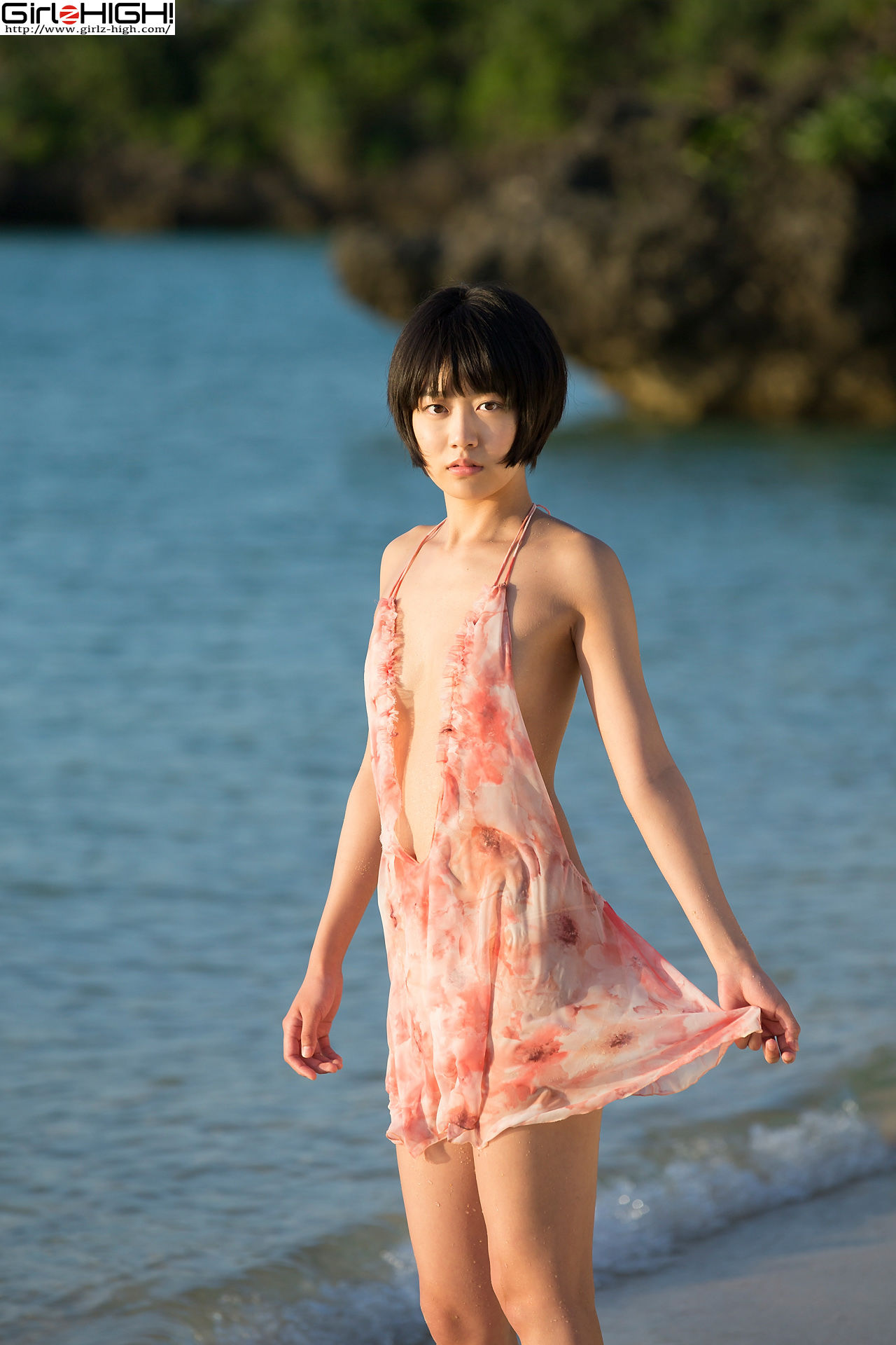 [Girlz-High] Koharu Nishino 西野小春 - 海边镂空少女 - bkoh_004_003