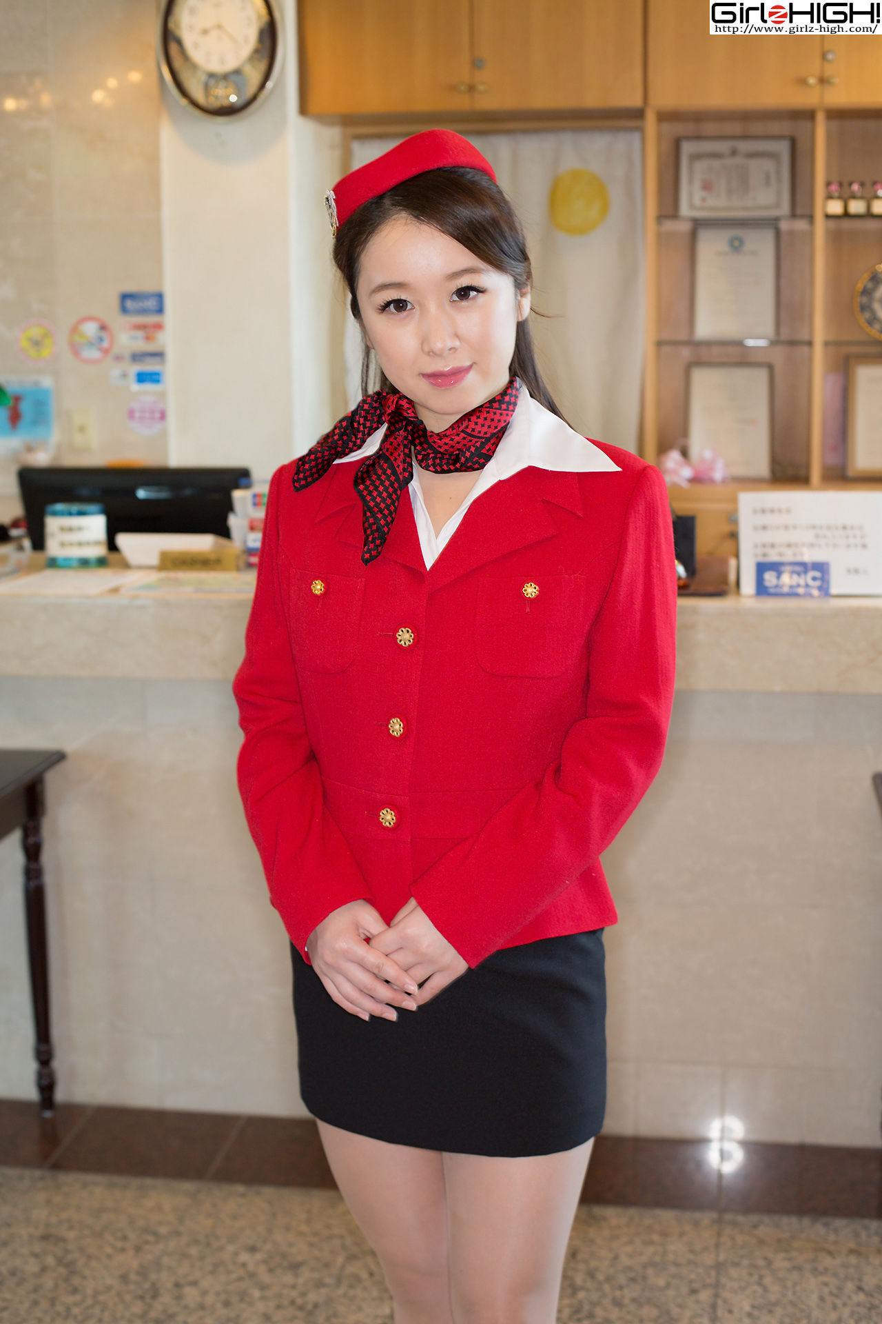 [Girlz-High] 八木沢莉央 - 极品空姐！ - buno_036_003